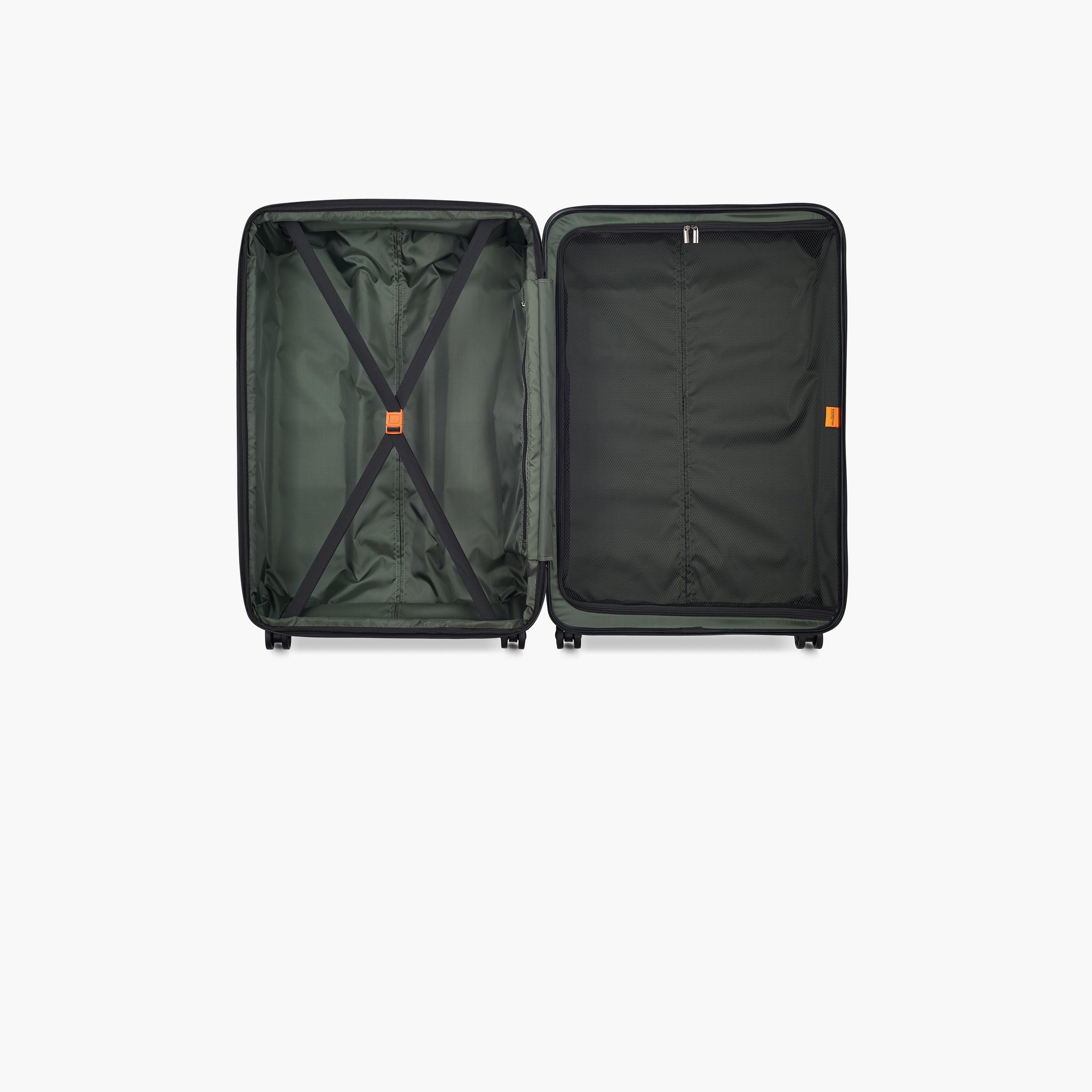 Securitech By Delsey Citadel Expendable Double wheel trolley 82cm Green-travel-luggagesandbags-luggage-image-6