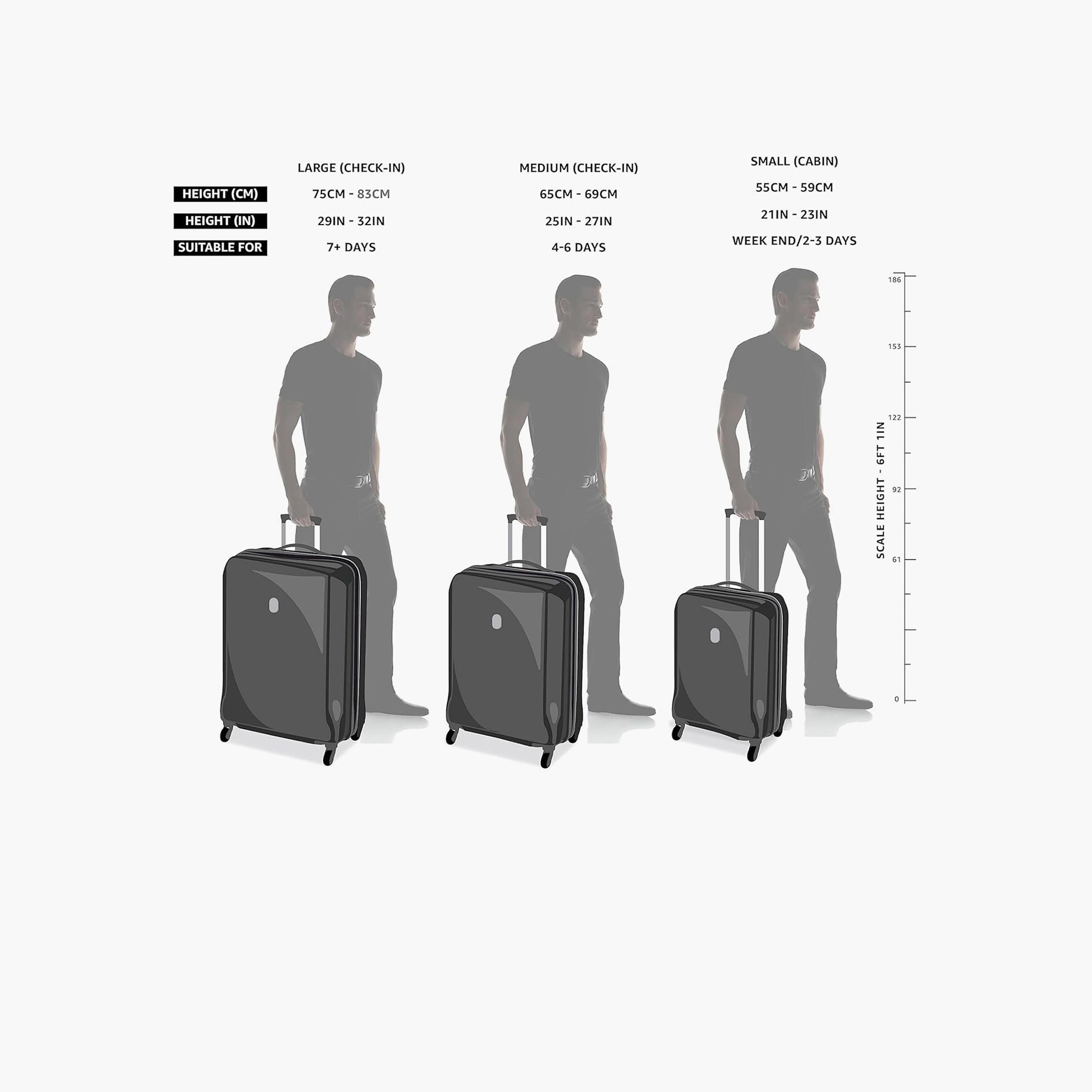Delsey Paris Securitech Citadel طقم من 3 بولي كربونات مع ABS صلبة الجوانب 4 عجلات حقيبة عربة دوارة مع قفل TSA-travel-luggagesandbags-luggage-image-6