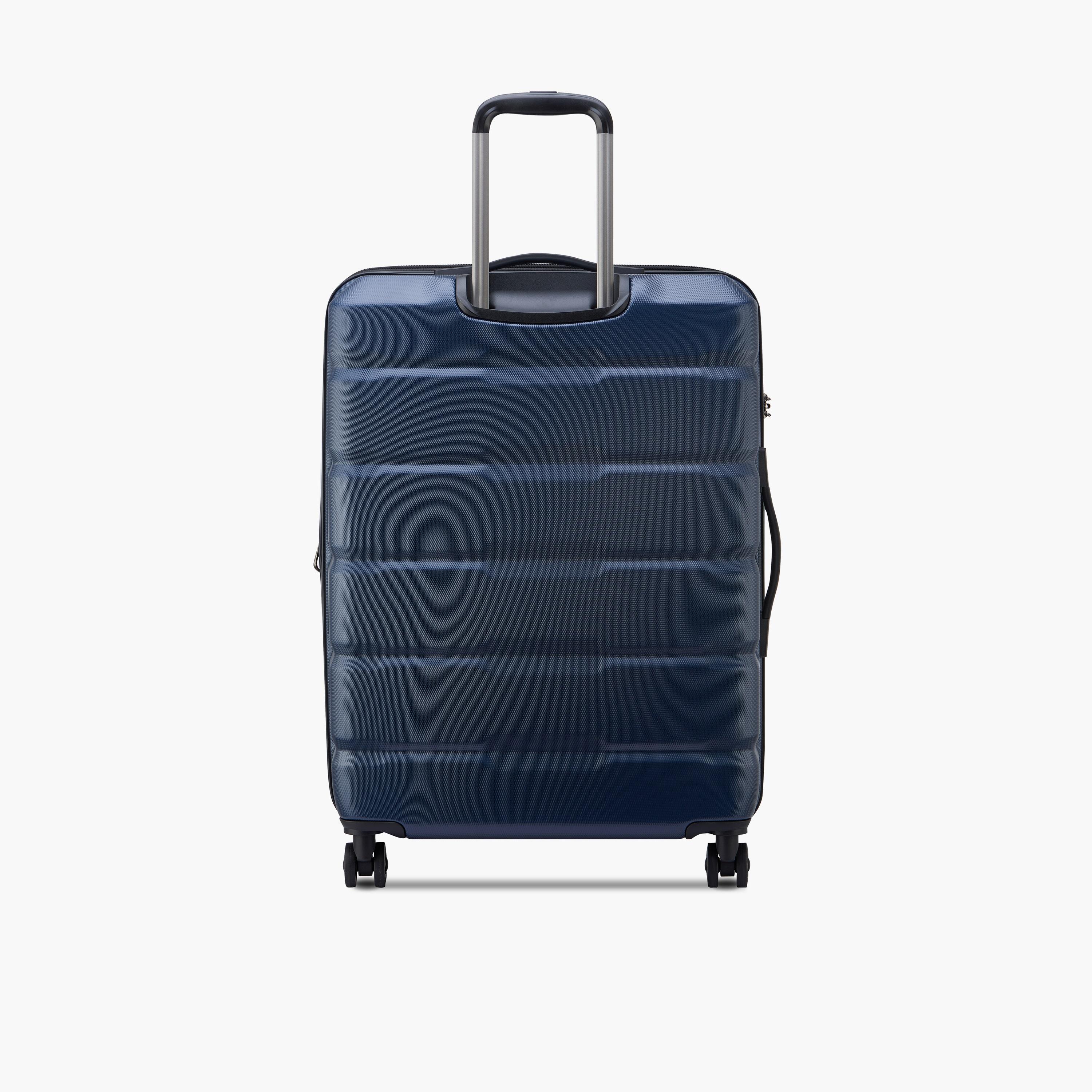 Delsey Paris Securitech Citadel 70 CM Medium Check-in Polycarbonate with ABS Hard Sided 4-Wheeler Spinner Trolley Bag with TSA Combination Lock-travel-luggagesandbags-luggage-image-5