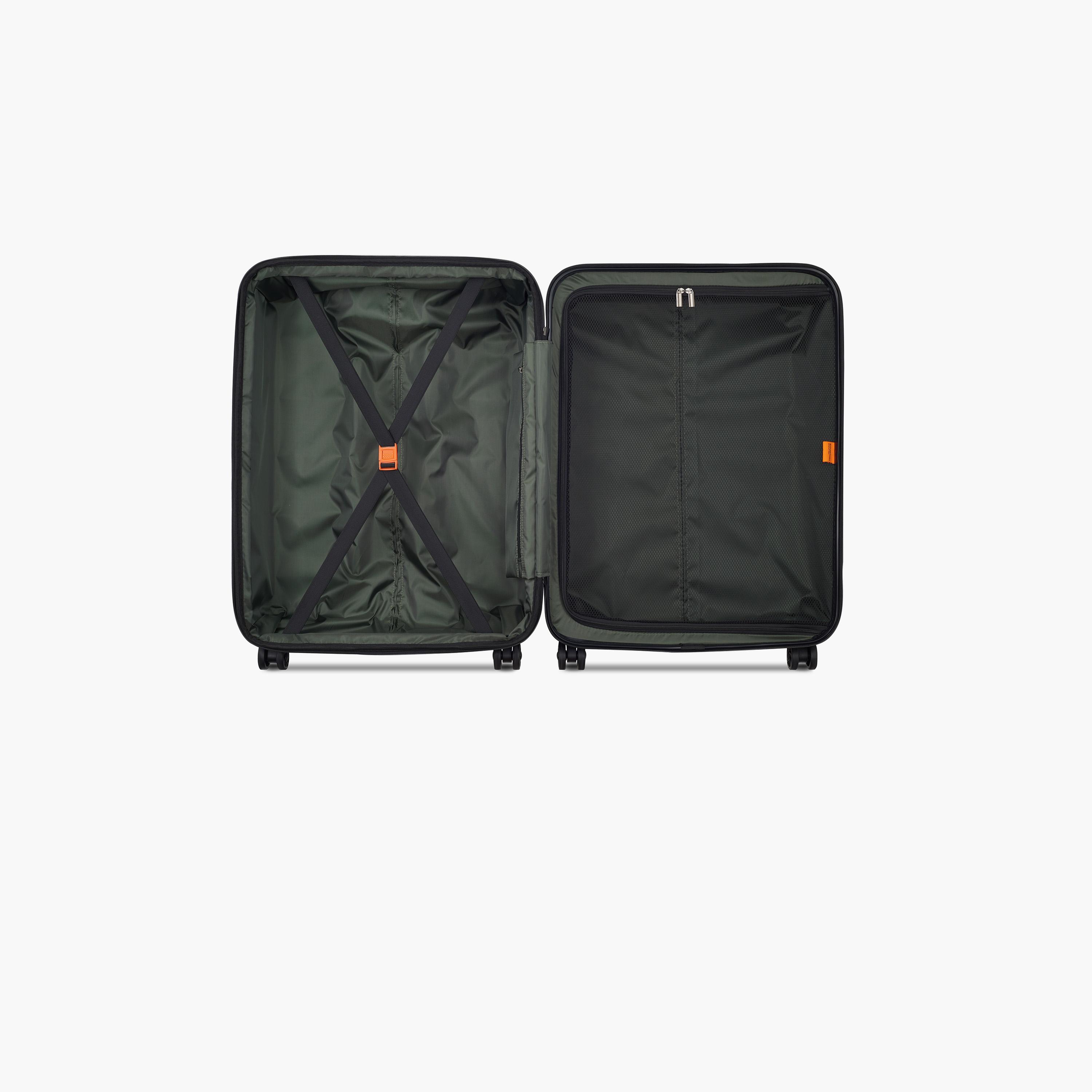Delsey Paris Securitech Citadel 70 CM Medium Check-in Polycarbonate with ABS Hard Sided 4-Wheeler Spinner Trolley Bag with TSA Combination Lock-travel-luggagesandbags-luggage-image-6