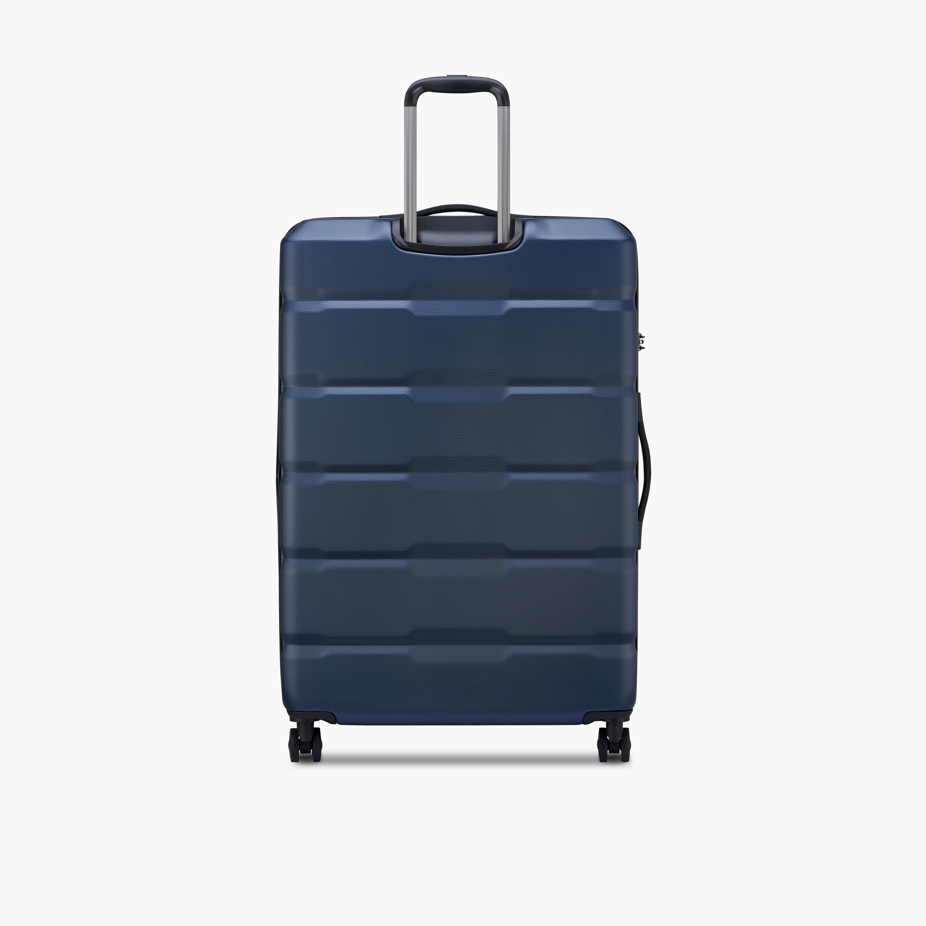 Delsey Paris Securitech Citadel 81.5 CM Large Check-in Polycarbonate with ABS Hard Sided 4-Wheeler Spinner Trolley Bag with TSA Combination Lock-travel-luggagesandbags-luggage-image-5