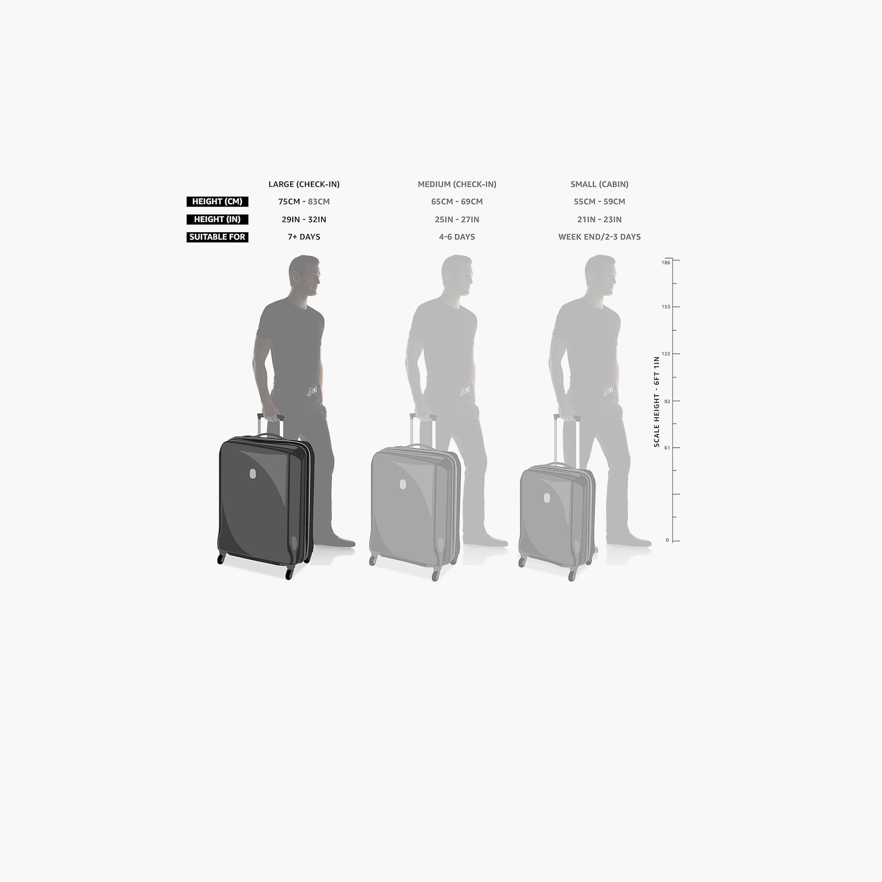 Delsey Paris Securitech Patrol 81 CM Large Check-in Polycarbonate with ABS Hard Sided 4-Wheeler Spinner Trolley Bag with TSA Combination Lock-travel-luggagesandbags-luggage-image-4