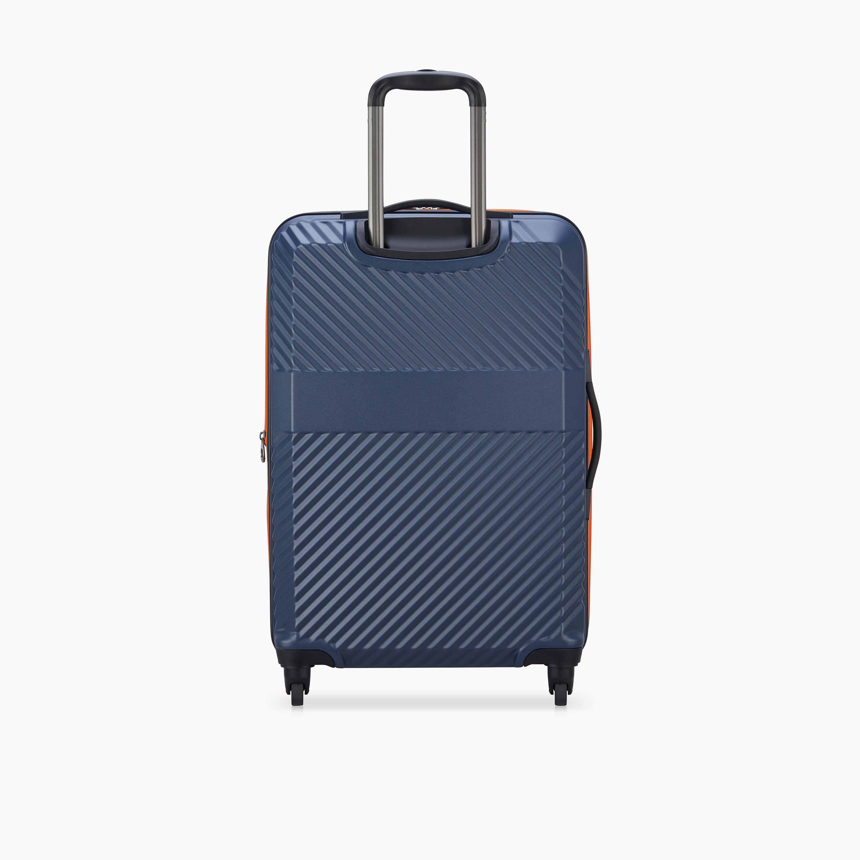 Delsey Paris Securitech Patrol 70 CM Medium Check-in Polycarbonate with ABS Hard Sided 4-Wheeler Spinner Trolley Bag with TSA Combination Lock-travel-luggagesandbags-luggage-image-5