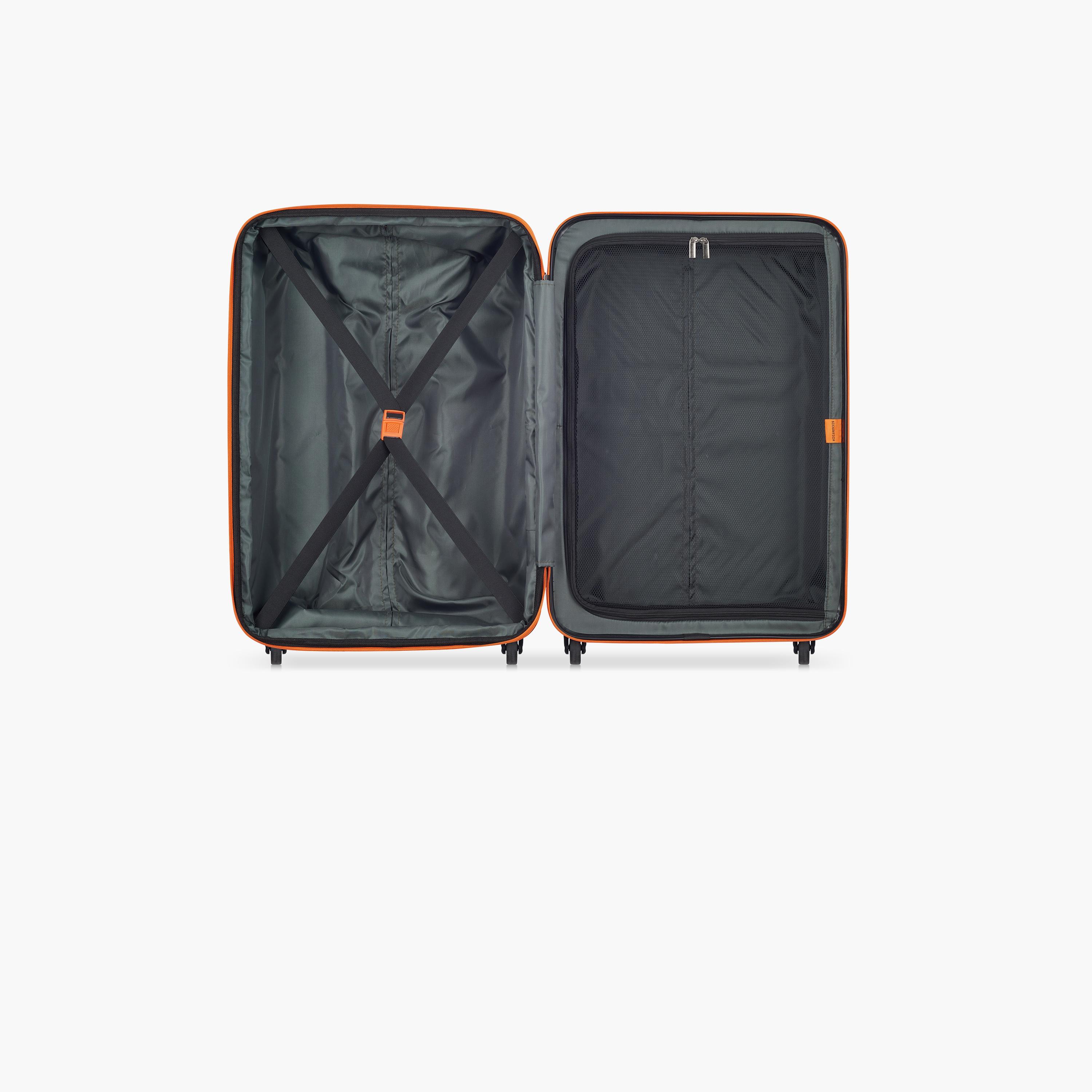 Delsey Paris Securitech Patrol 70 CM Medium Check-in Polycarbonate with ABS Hard Sided 4-Wheeler Spinner Trolley Bag with TSA Combination Lock-travel-luggagesandbags-luggage-image-6