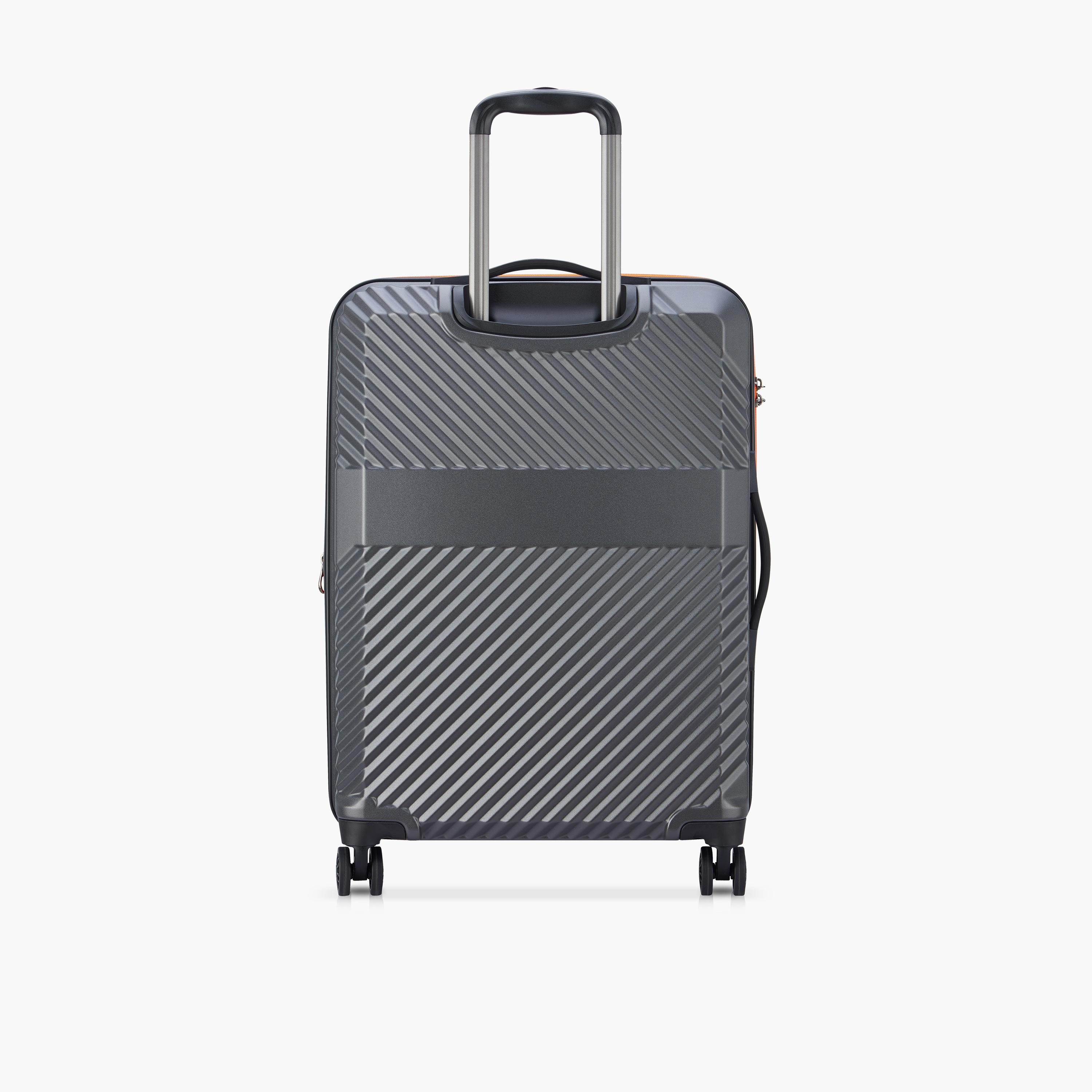 Delsey Paris Securitech Patrol 70 CM Medium Check-in Polycarbonate with ABS Hard Sided 4-Wheeler Spinner Trolley Bag with TSA Combination Lock-travel-luggagesandbags-luggage-image-5