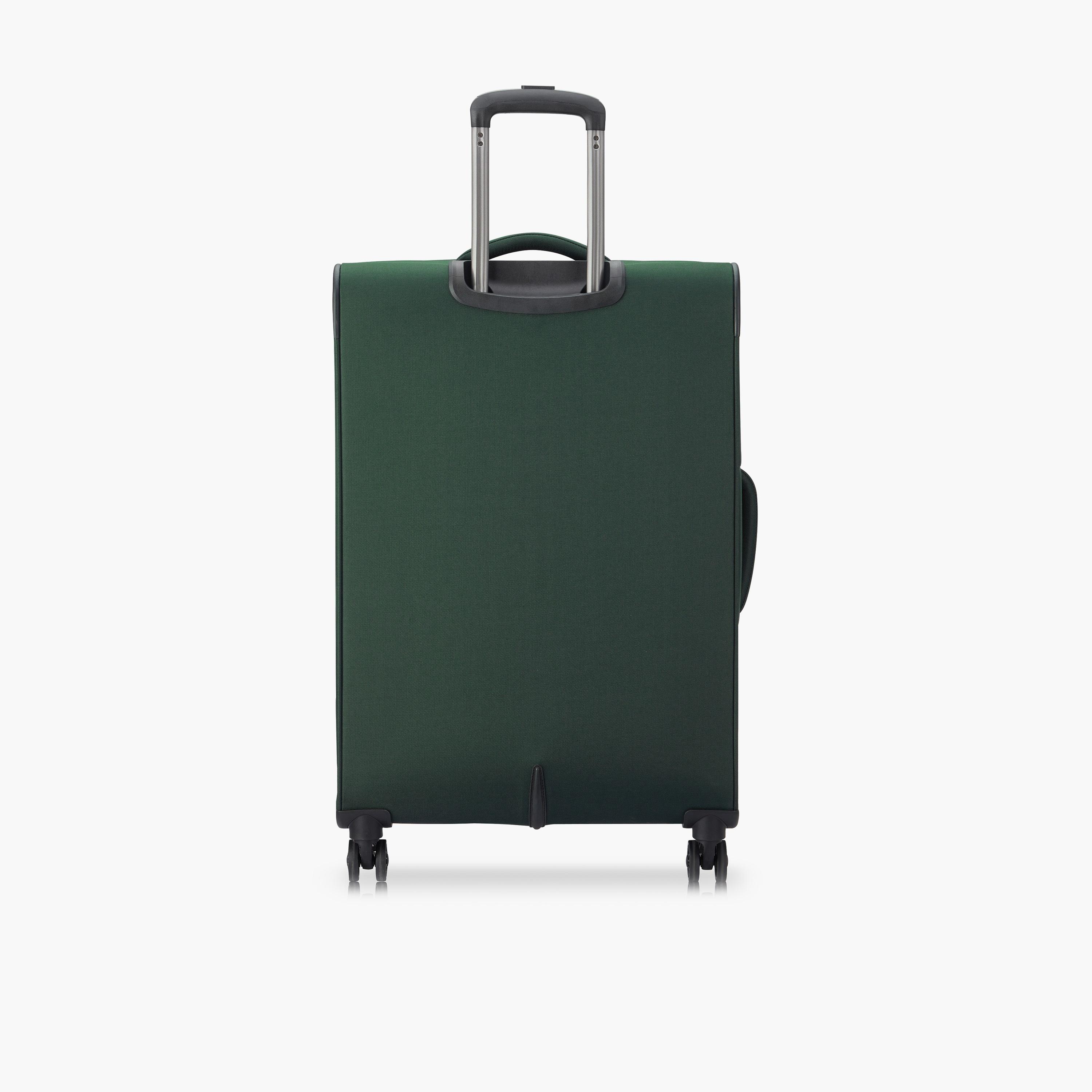 Delsey Paris Securitech Vanuard 70 CM Medium Check-in Polyester Soft Sided 4-Wheeler Spinner Trolley Bag with TSA Combination Lock-travel-luggagesandbags-luggage-image-5