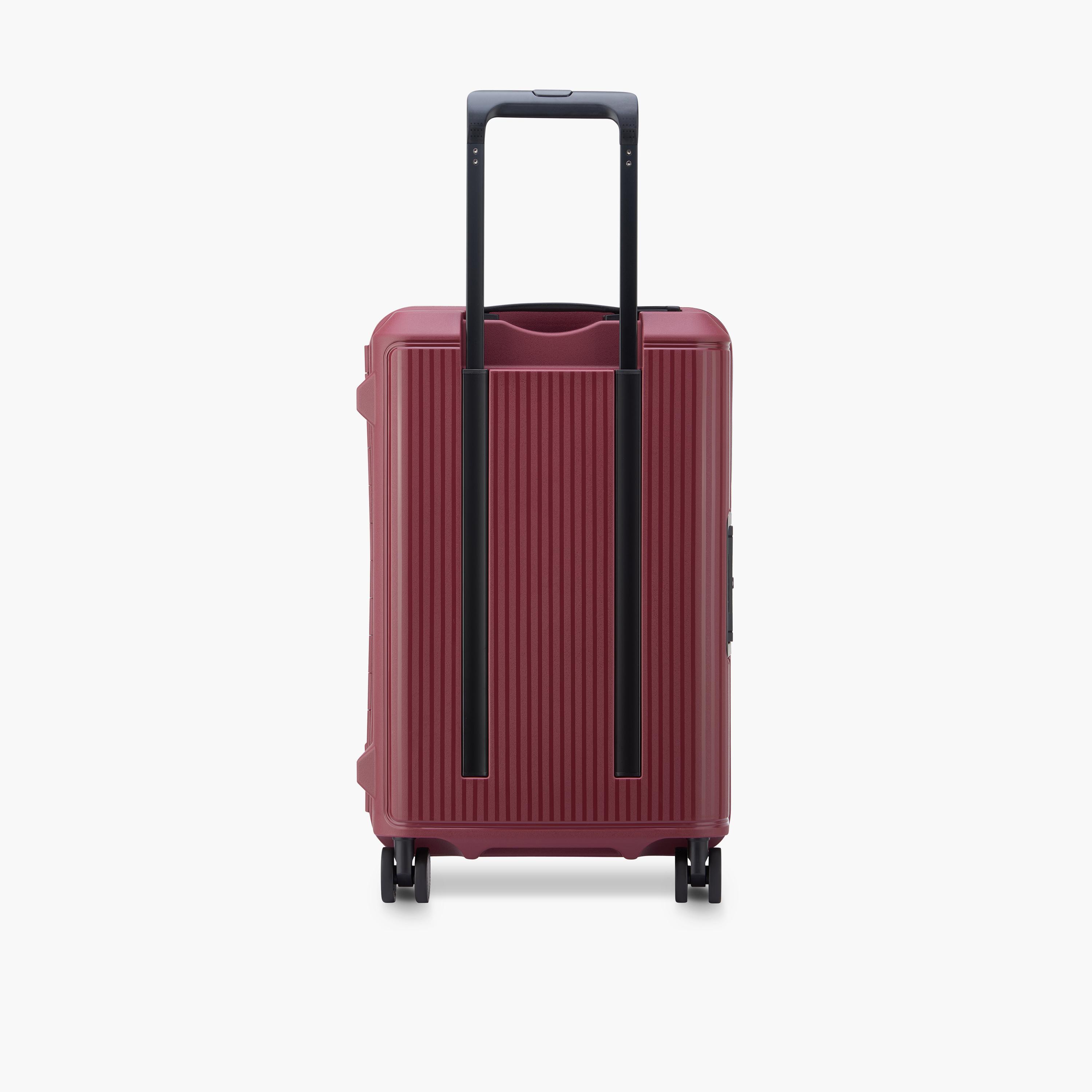 Delsey Paris Securitech Stone 55 CM Small Cabin Polypropylene Hard Sided 4-Wheeler Spinner Trolley Bag with TSA Combination Lock-travel-luggagesandbags-luggage-image-5