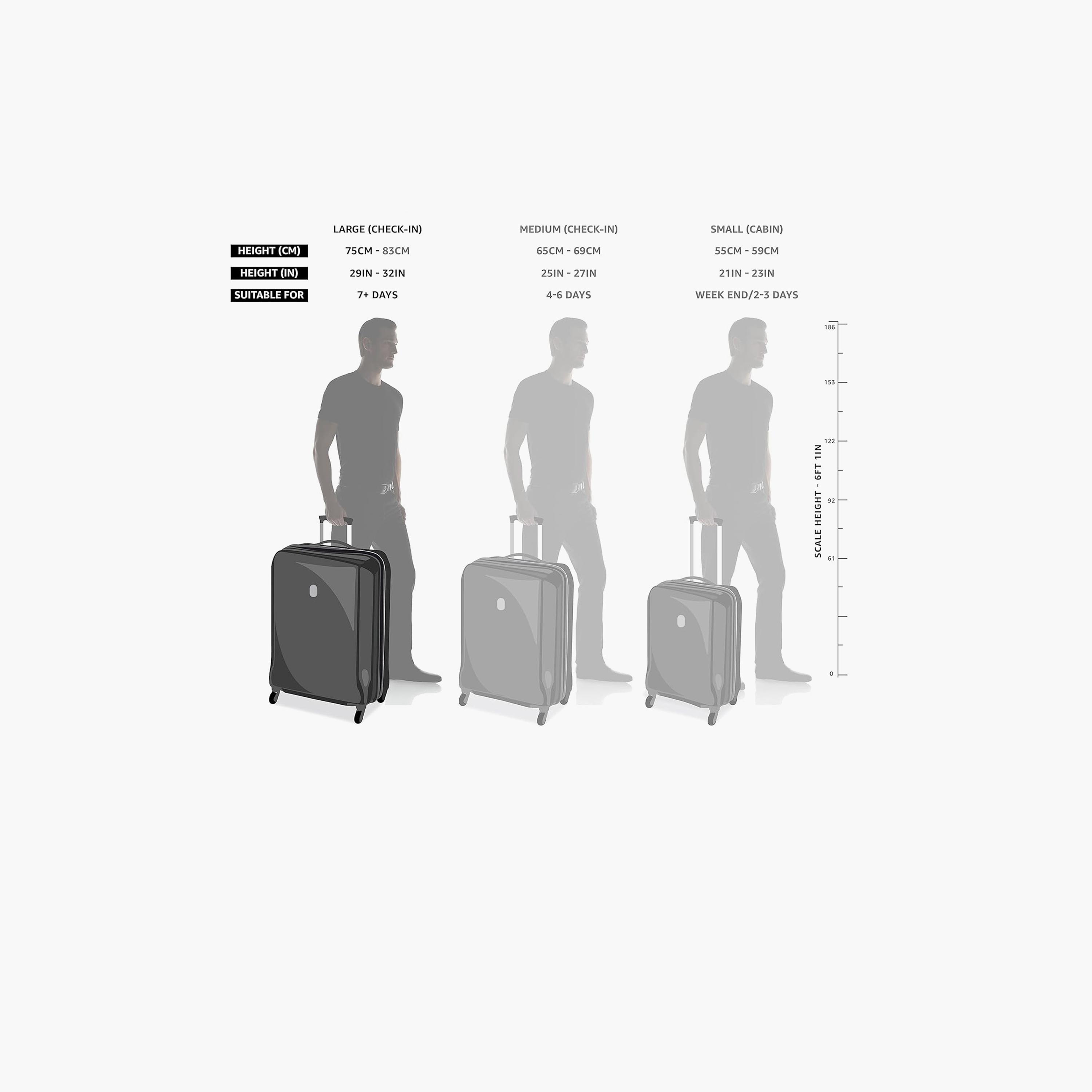 Delsey Paris Securitech Stone 82 CM Large Check-in Polypropylene Hard Sided 4-Wheeler Spinner Trolley Bag with TSA Combination Lock-travel-luggagesandbags-luggage-image-4