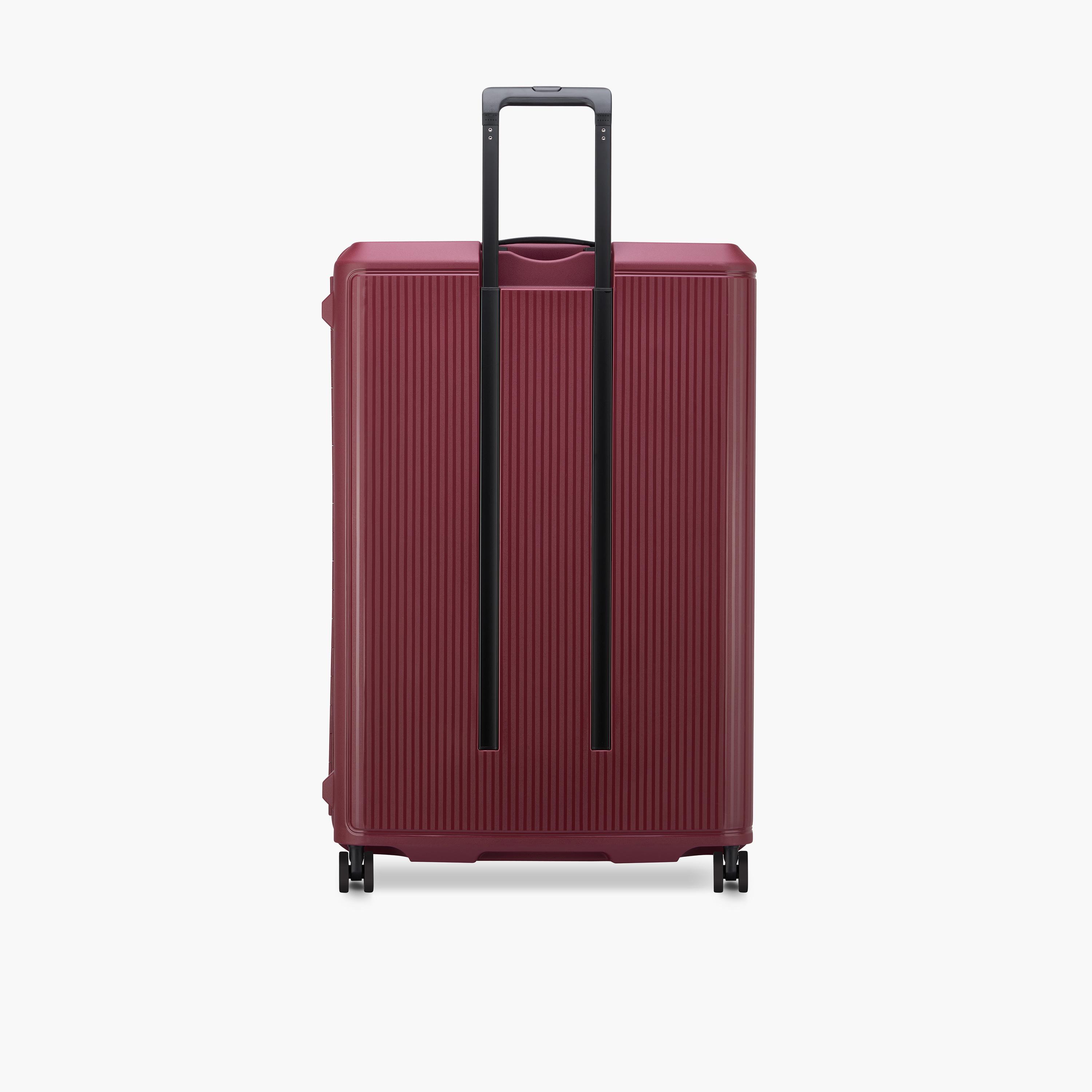 Delsey Paris Securitech Stone 82 CM Large Check-in Polypropylene Hard Sided 4-Wheeler Spinner Trolley Bag with TSA Combination Lock-travel-luggagesandbags-luggage-image-5