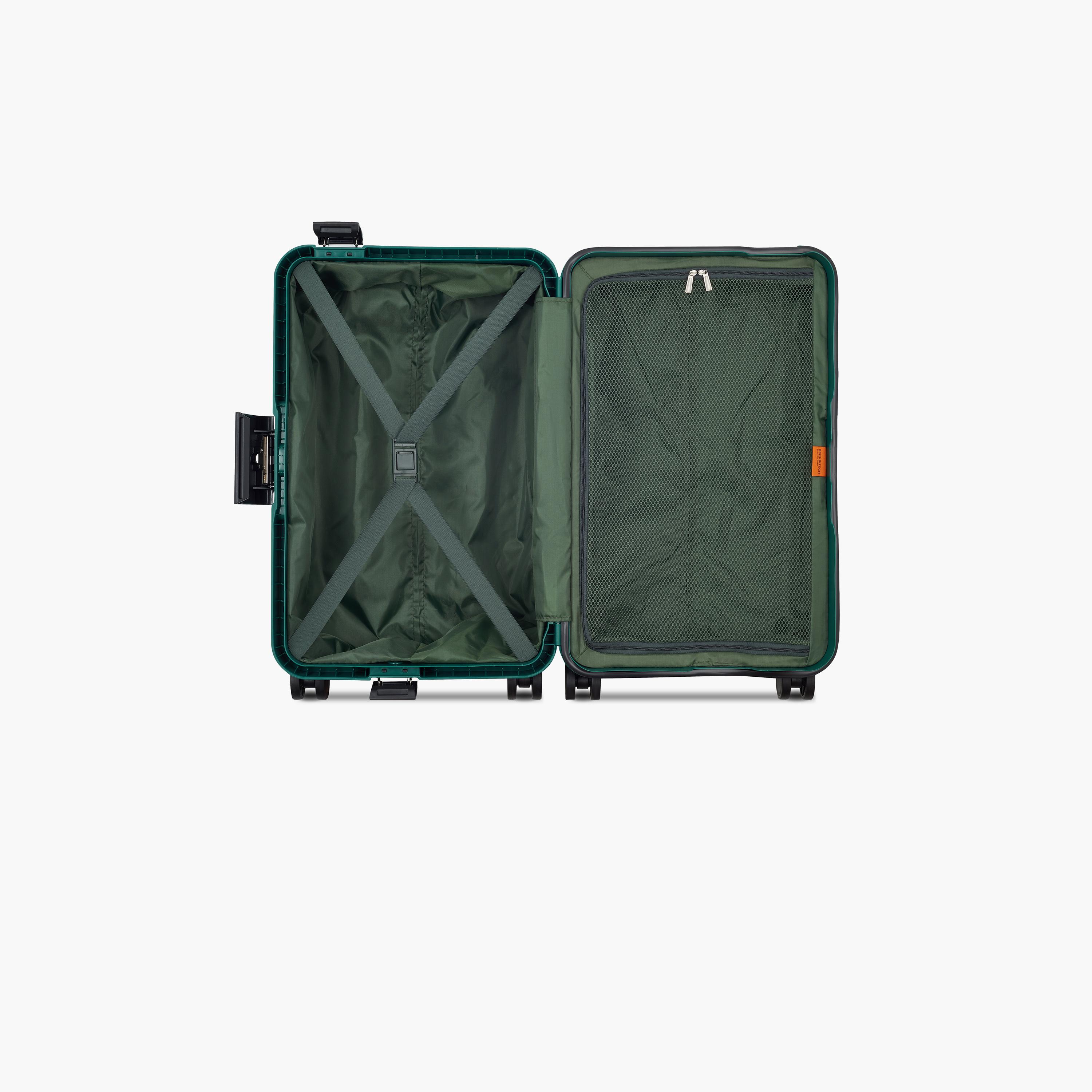 Delsey Paris Securitech Stone 55 CM Small Cabin Polypropylene Hard Sided 4-Wheeler Spinner Trolley Bag with TSA Combination Lock-travel-luggagesandbags-luggage-image-6