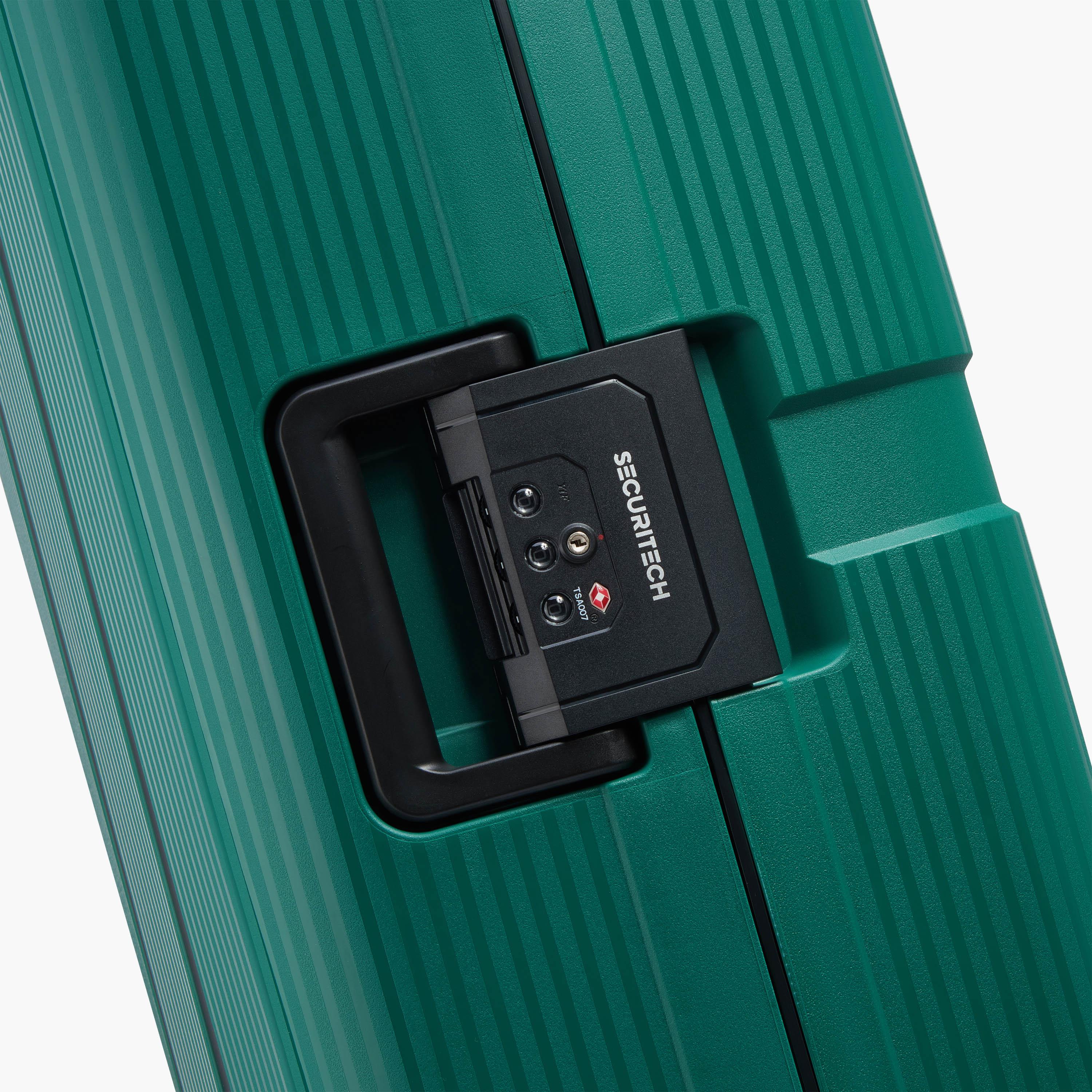 Securitech Stone By Delsey Hardcase Double wheel trolley 70cm Green-travel-luggagesandbags-luggage-image-7