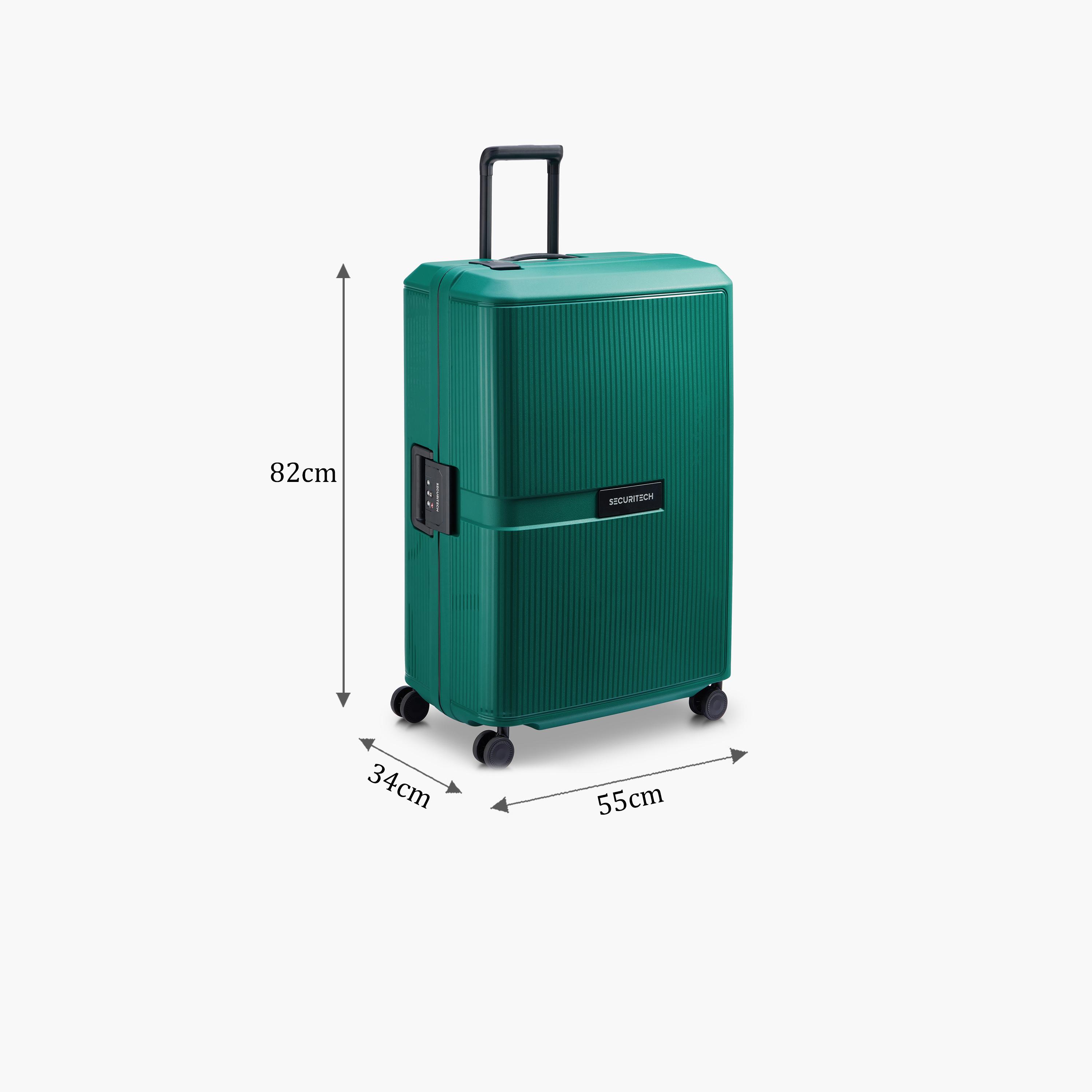Securitech Stone By Delsey Stone Hardcase Double wheel trolley 82cm Green-travel-luggagesandbags-luggage-image-2