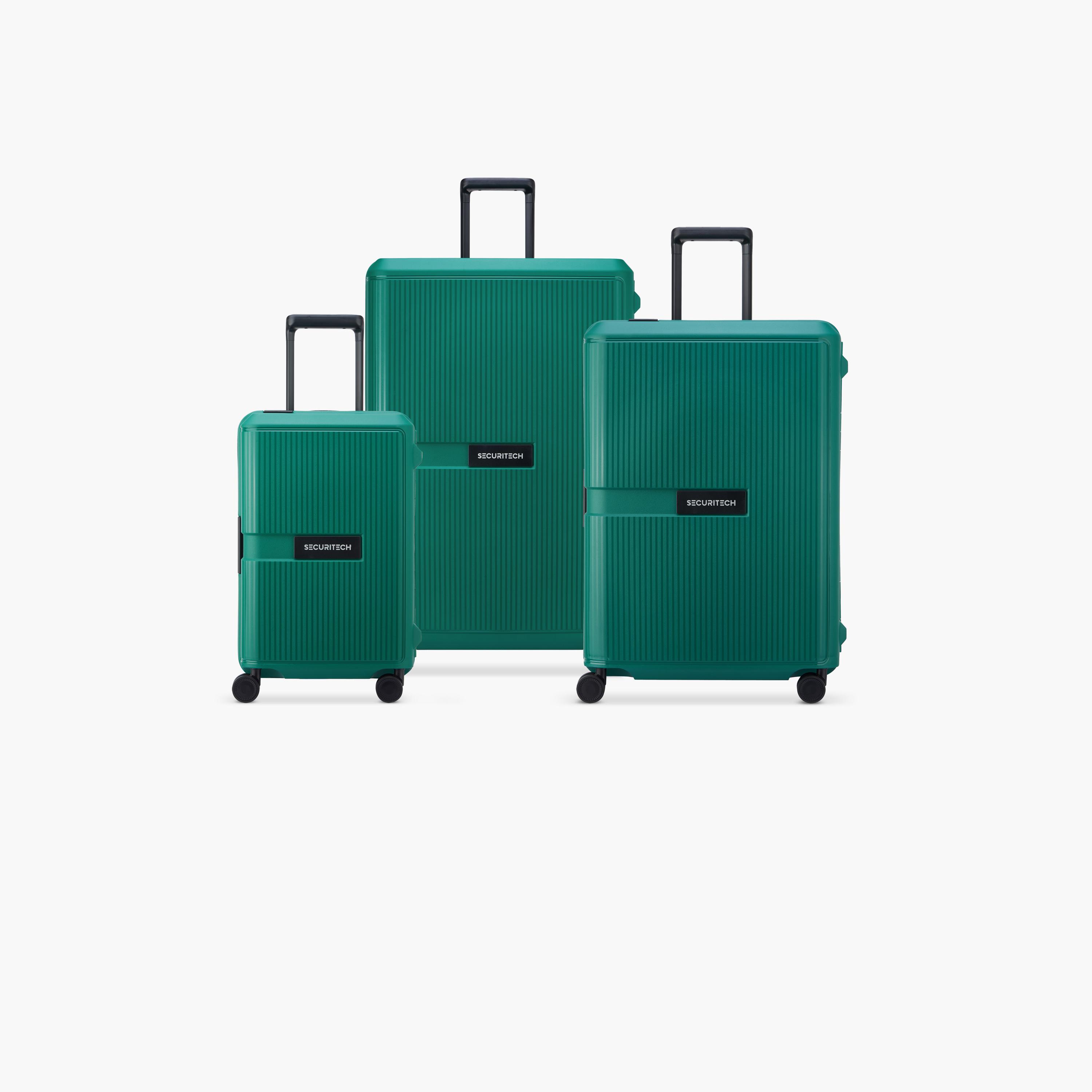 Delsey Paris Securitech Stone Set of 3 Polypropylene Hard Sided 4-Wheeler Spinner Trolley Bag with TSA Combination Lock-travel-luggagesandbags-luggage-image-1
