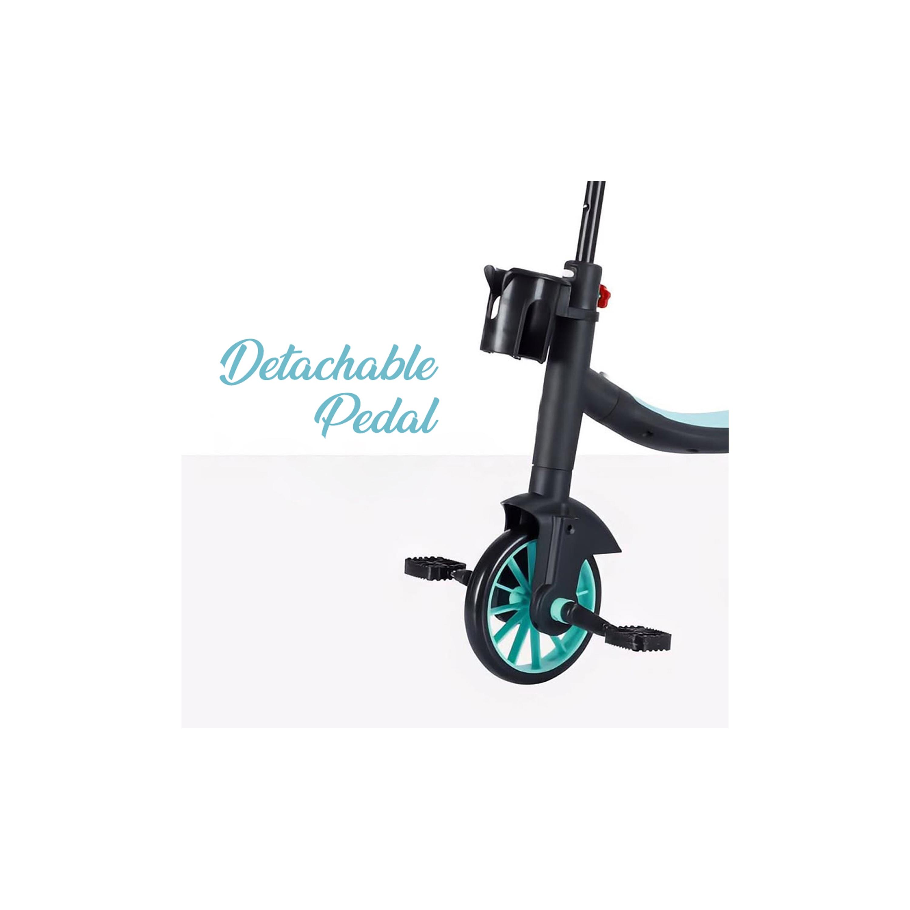 Little Story 5-In-1 Scooter, Balance Bike & Tri Cycle - Green-toys-outdoor-scooters-image-3