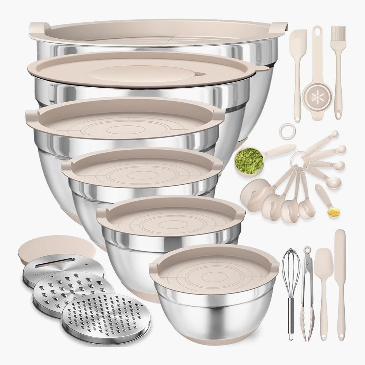 Quesera 17-Piece Mixing Bowl Set