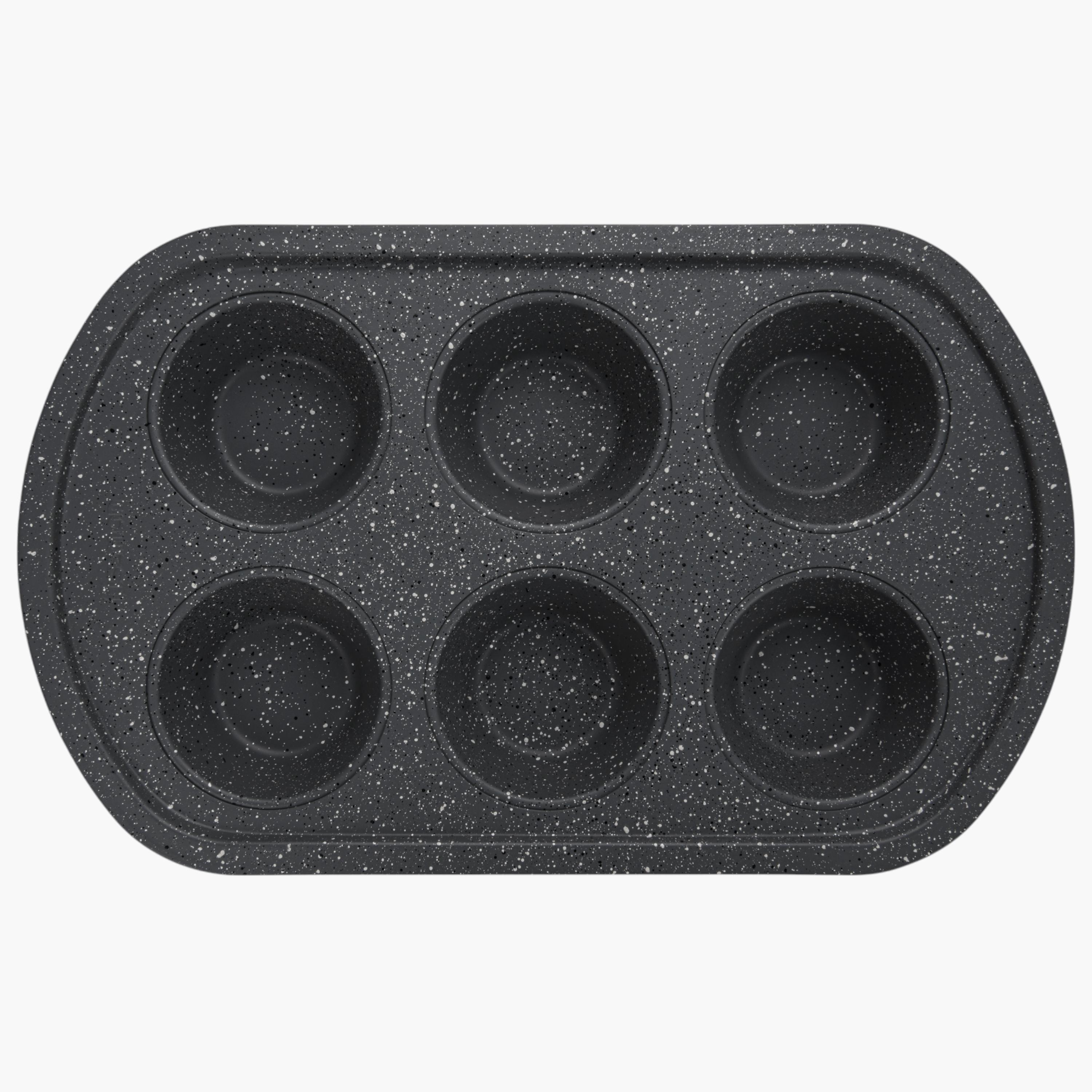 Fissman 6-Cup Carbon Steel Non-Stick Muffin Pan - 32 cms-household-kitchen-bakeware-bakingpansandmoulds-image-4