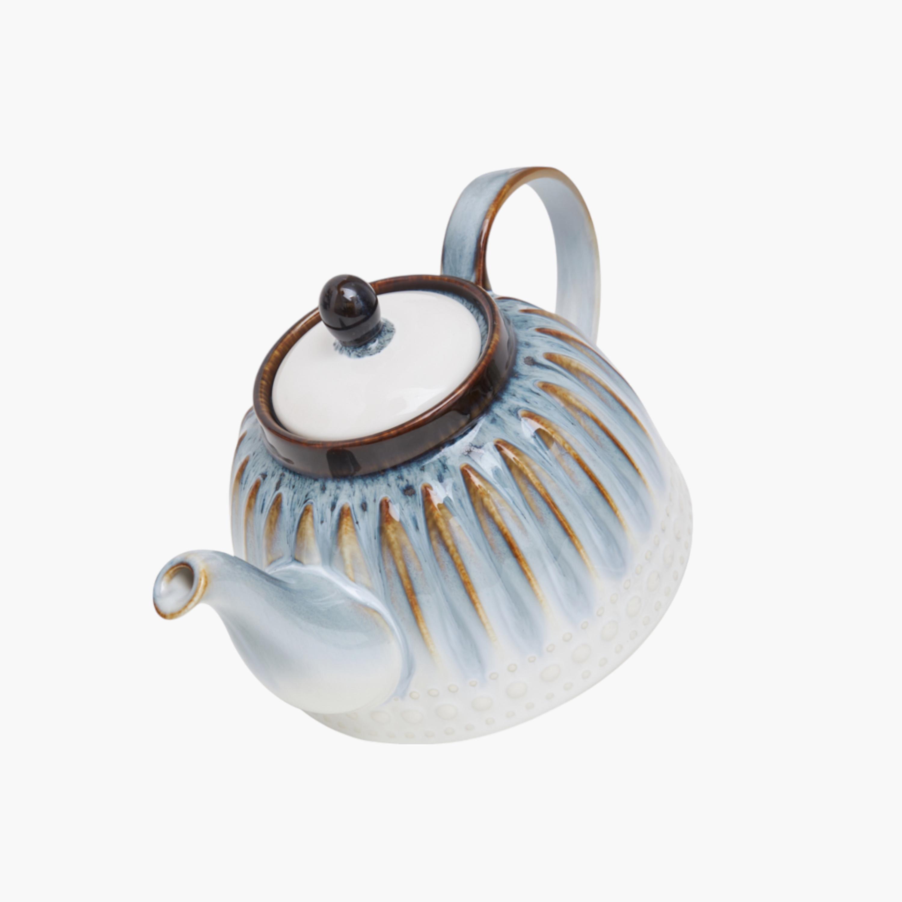 Galactica Porcelain Tea Pot - 1.1 L-household-dining-teaandcoffee-vacuumflaskscoffeeandteapots-image-2