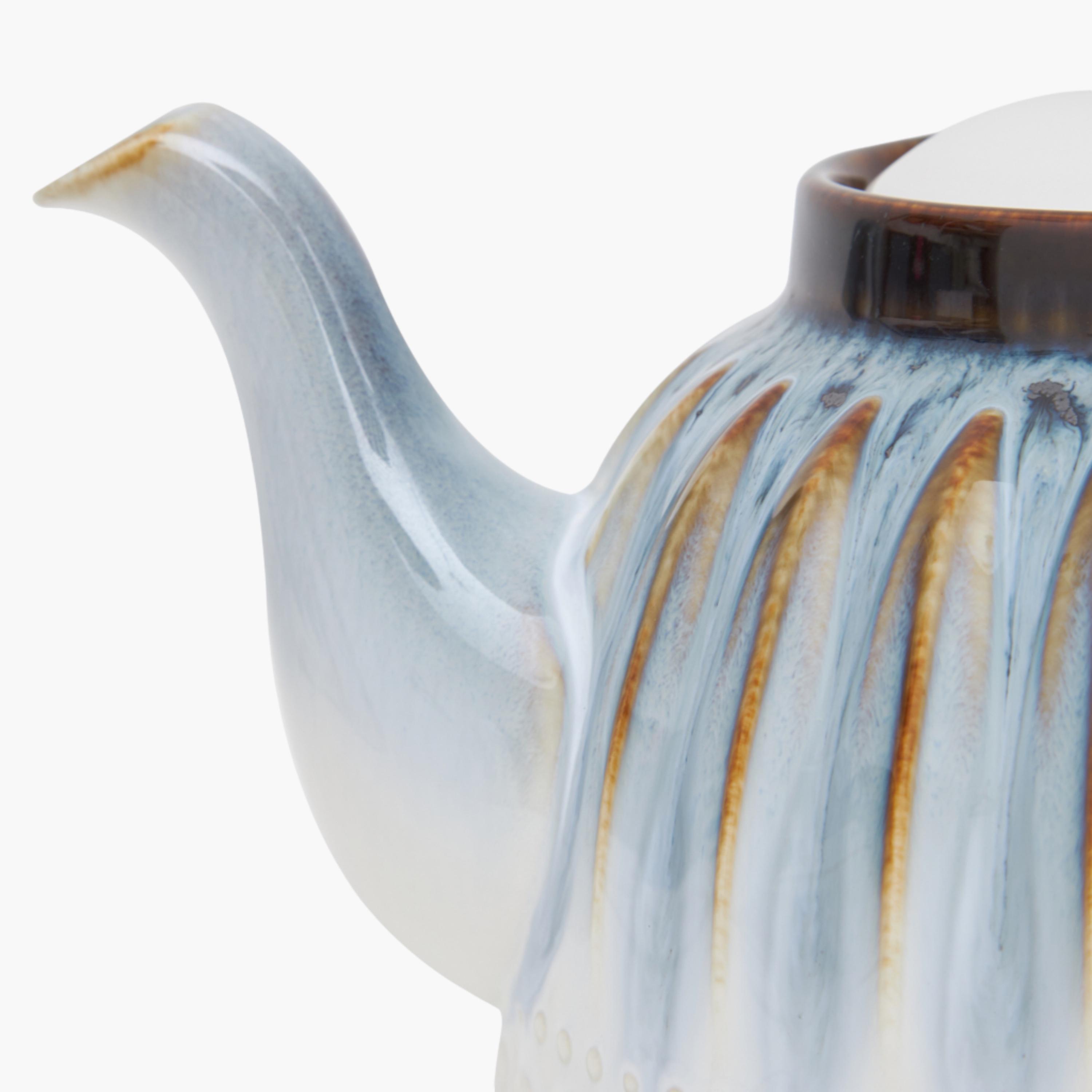 Galactica Porcelain Tea Pot - 1.1 L-household-dining-teaandcoffee-vacuumflaskscoffeeandteapots-image-5