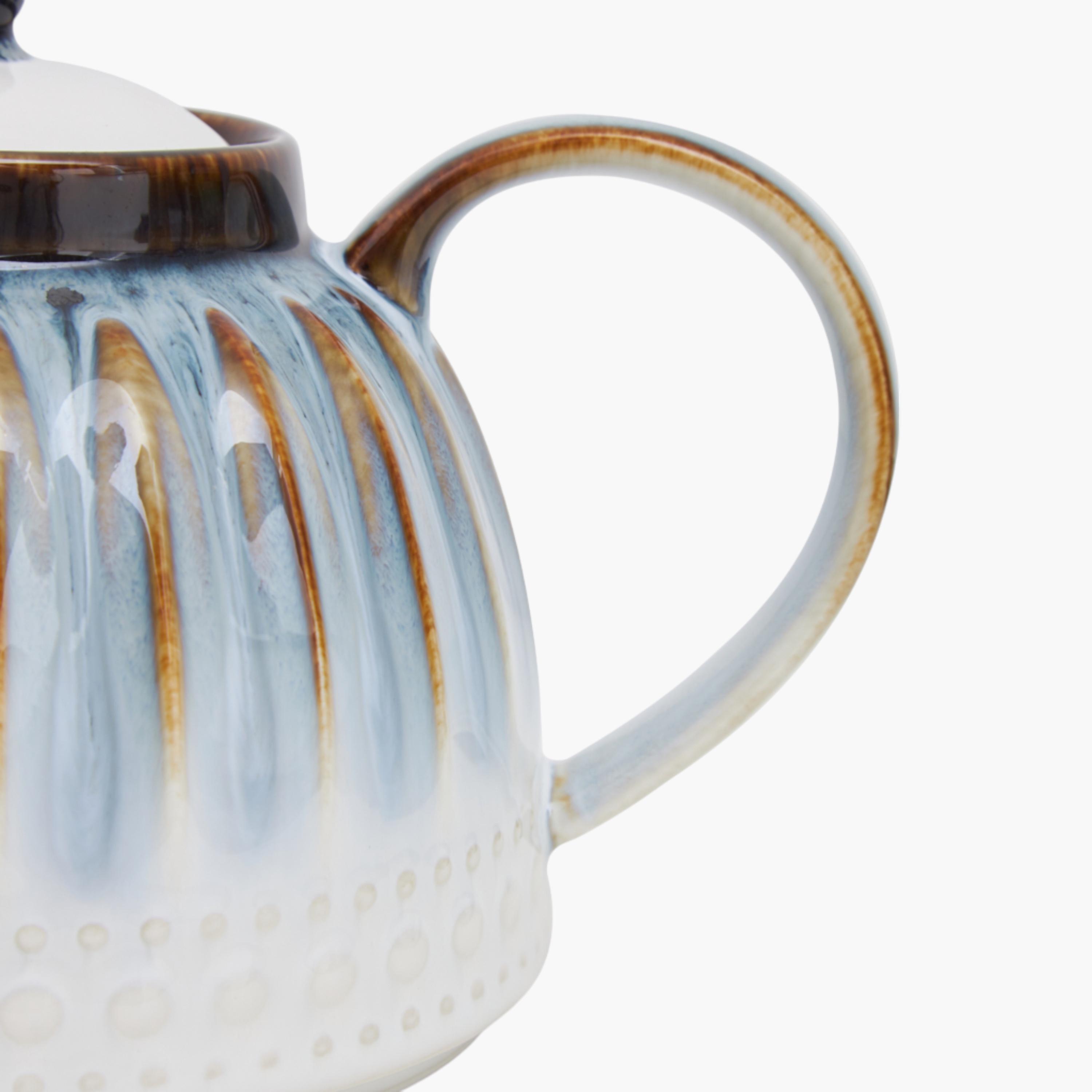 Galactica Porcelain Tea Pot - 1.1 L-household-dining-teaandcoffee-vacuumflaskscoffeeandteapots-image-7