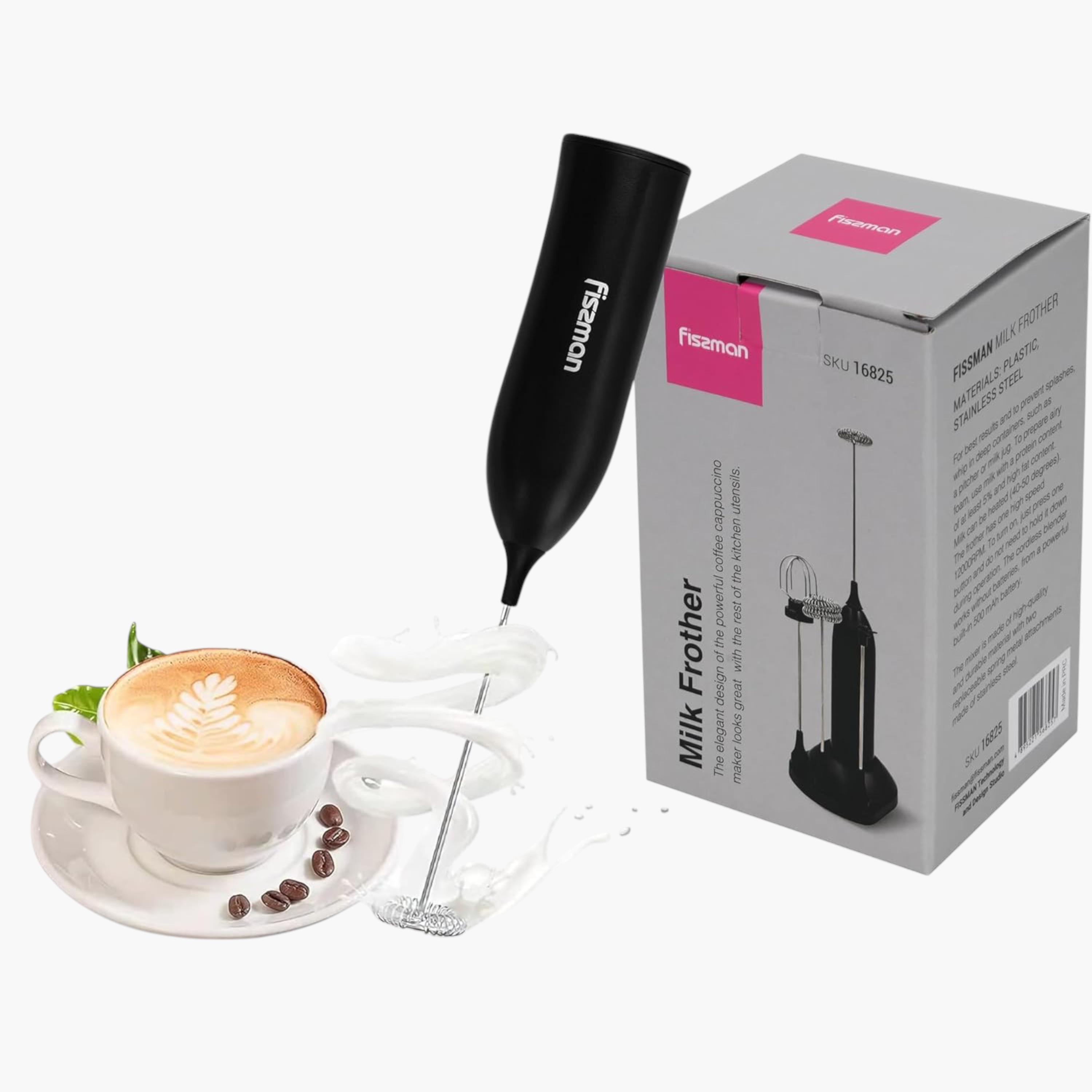 Milk Frother with Stand-household-dining-teaandcoffee-teaandcoffeeaccessories-image-1