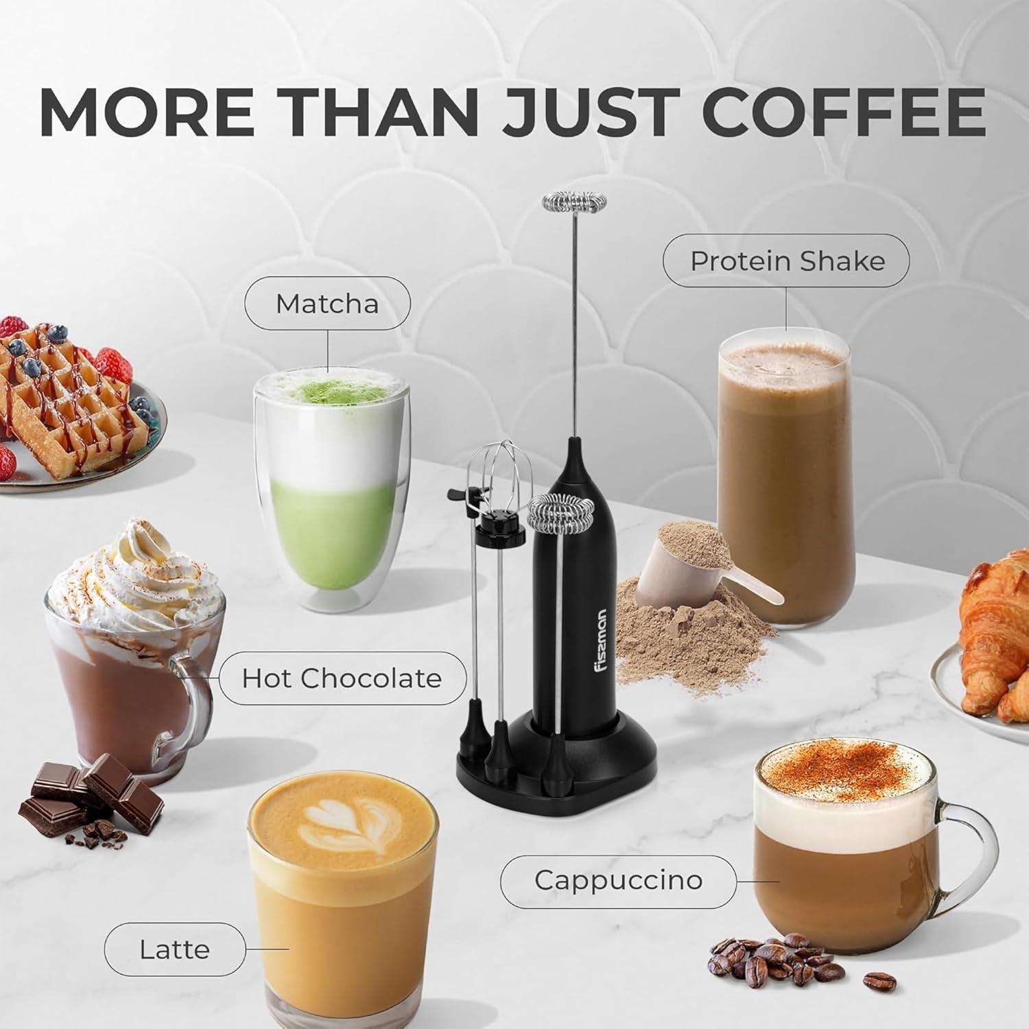 Milk Frother with Stand-household-dining-teaandcoffee-teaandcoffeeaccessories-image-6