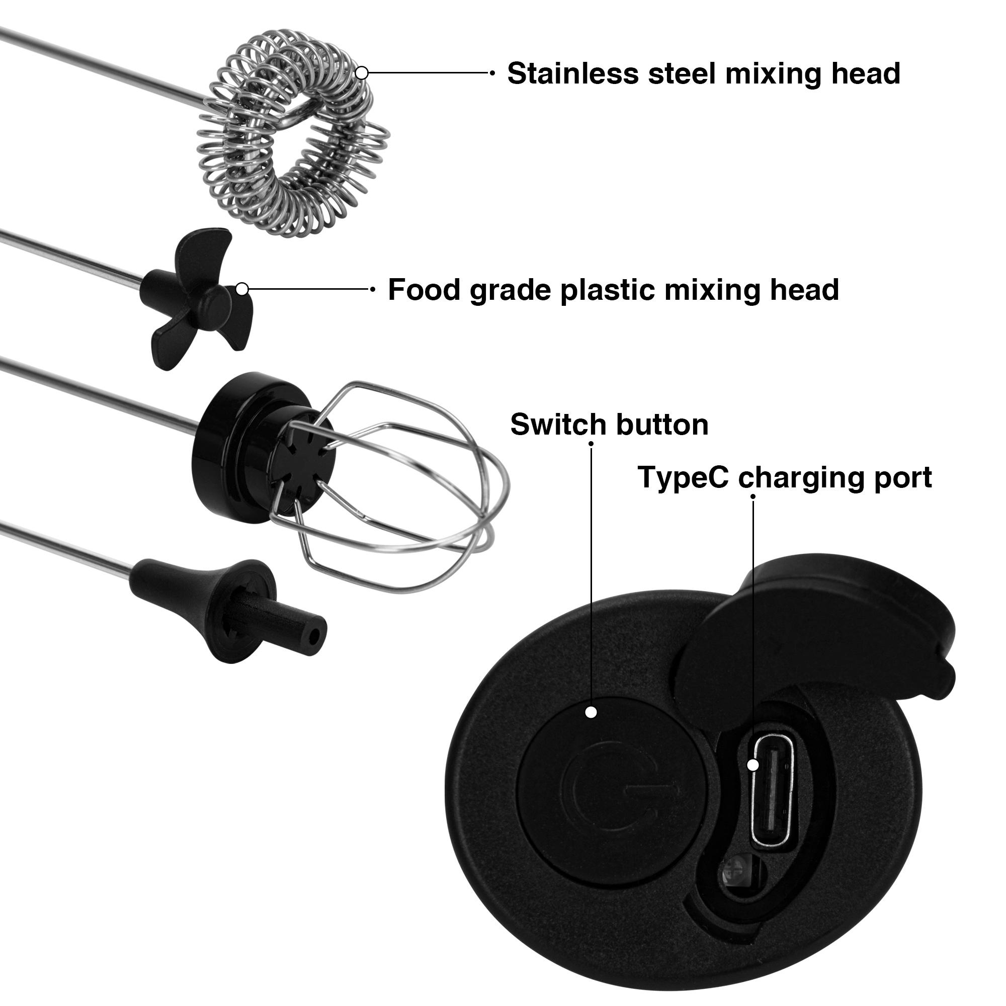 Milk Frother with Stand-household-dining-teaandcoffee-teaandcoffeeaccessories-image-8