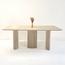 Livia 6-Seater Travertine Top Dining table-InfluencerCodes_Ramadan26_All_20012026-image-1