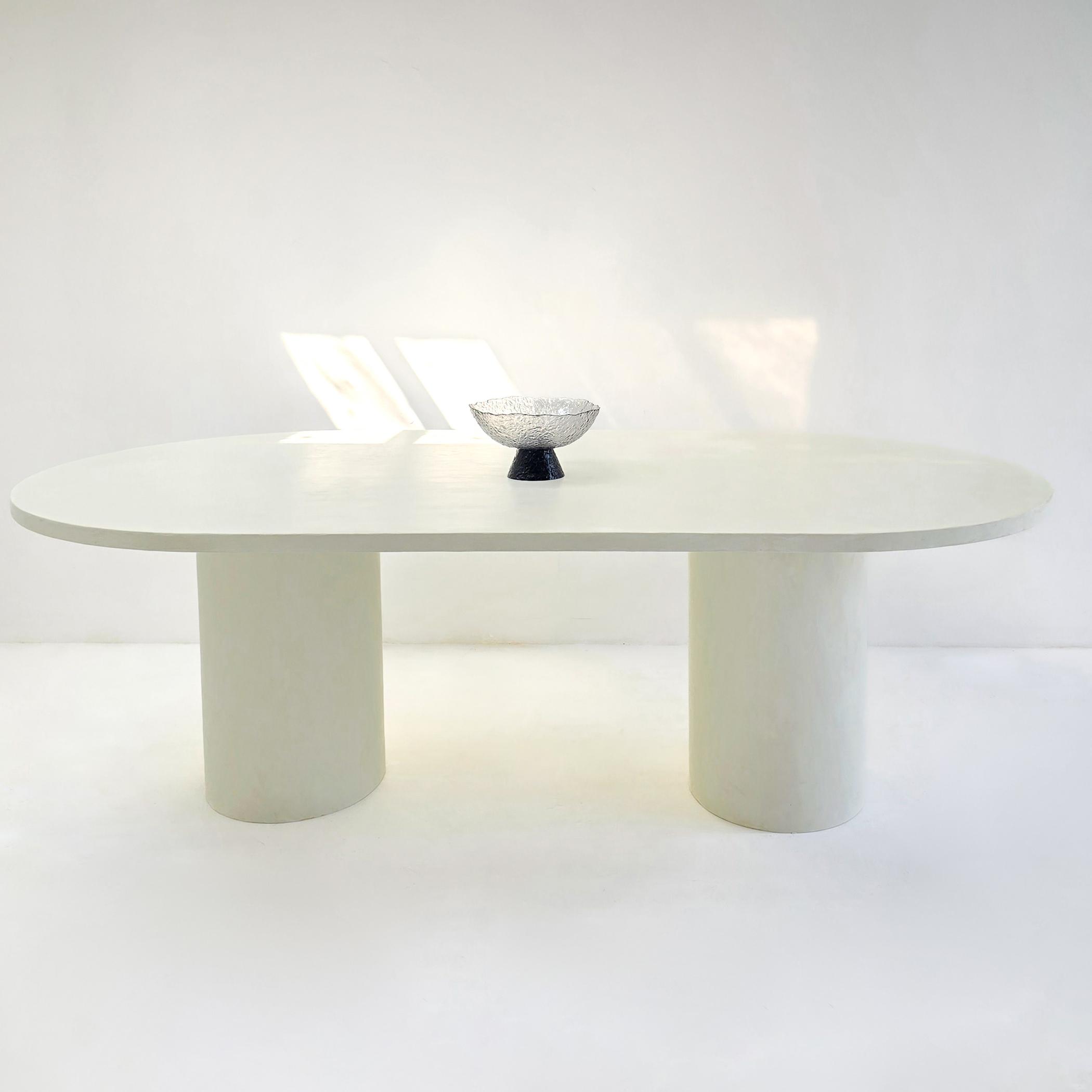 Vero 6-Seater Wooden Top Dining Table