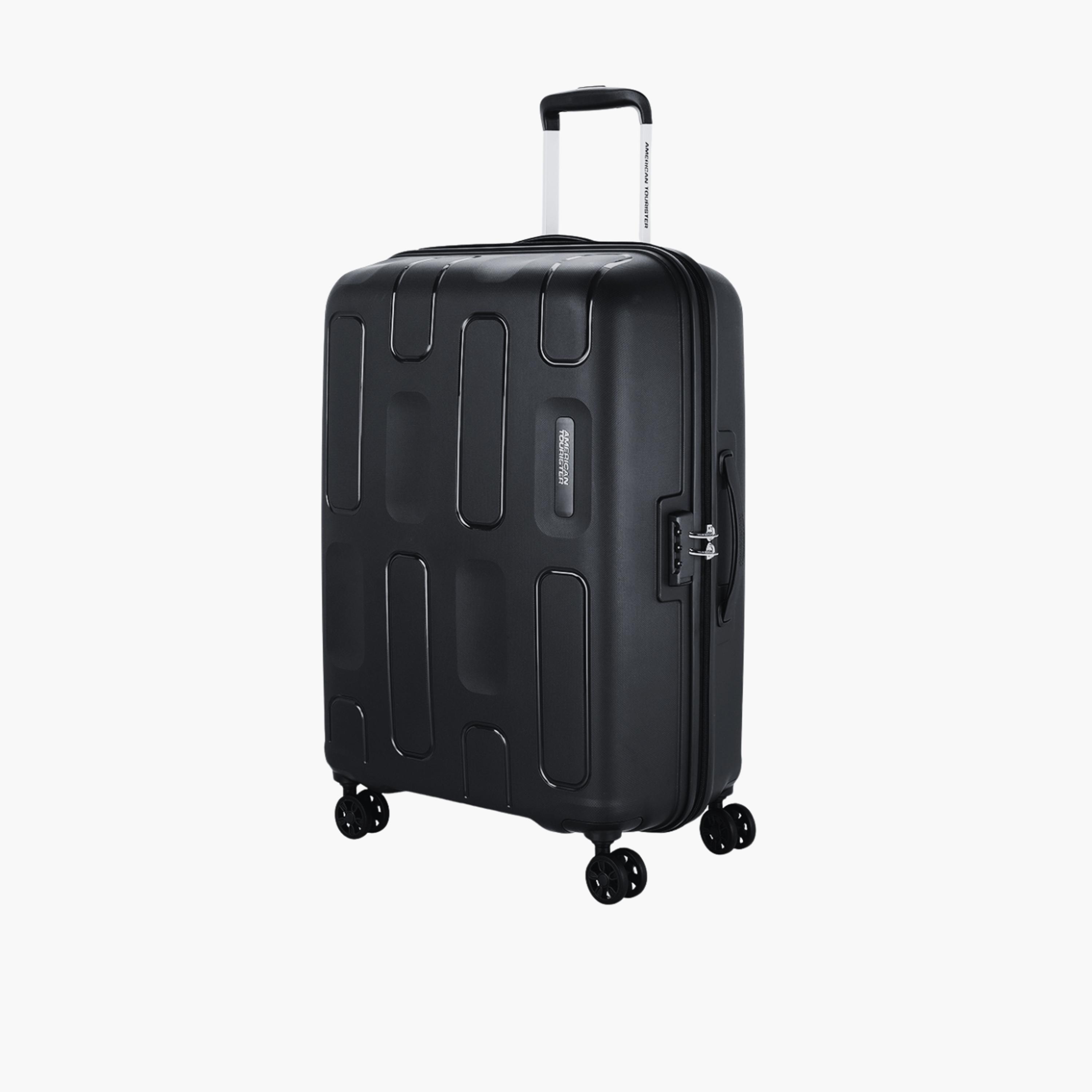 American Tourister Ellipso 68 CM Medium Check-in Polypropylene Hard Sided 4-Wheeler Spinner Trolley Bag with TSA Combination Lock-travel-luggagesandbags-luggage-image-1