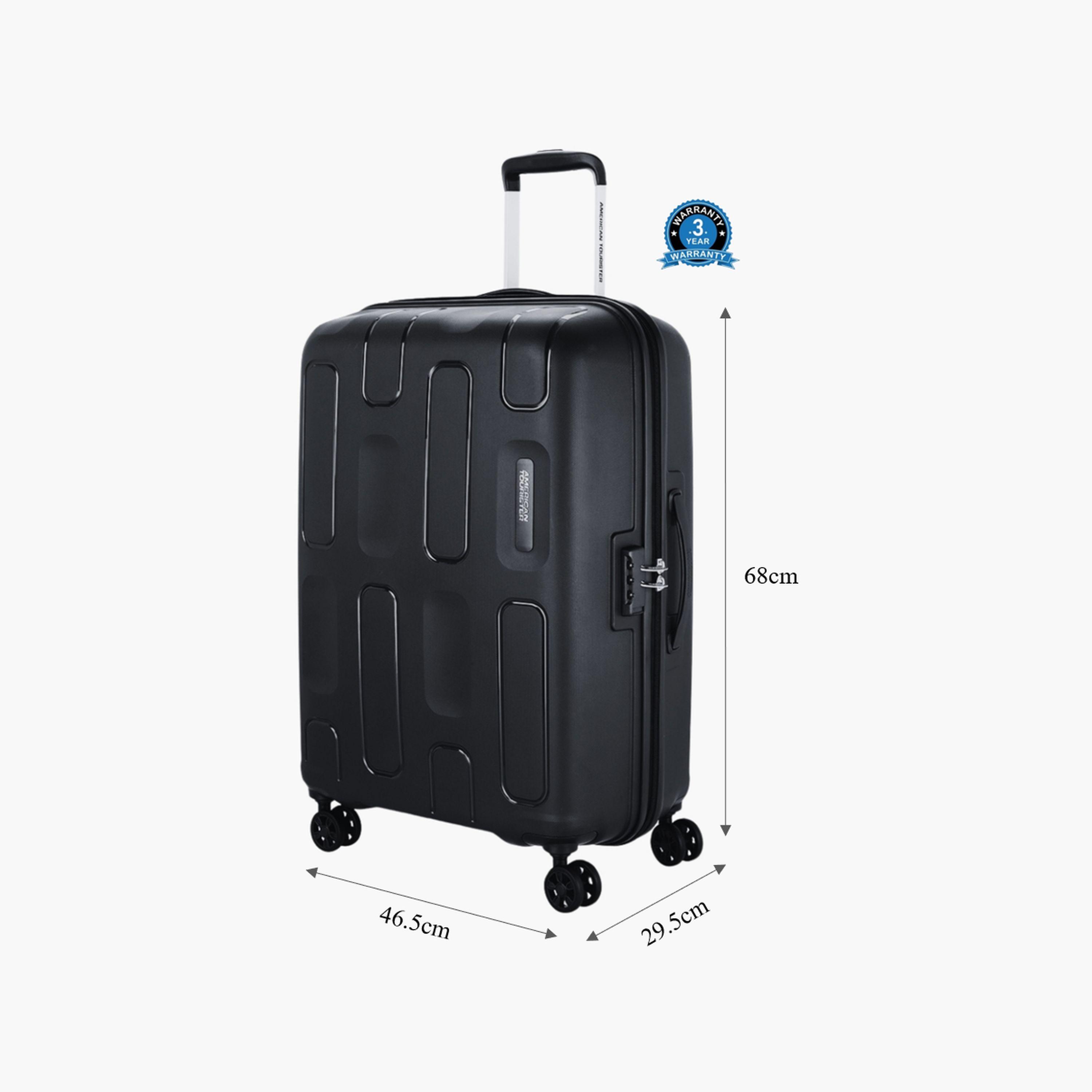 American Tourister Ellipso 68 CM Medium Check-in Polypropylene Hard Sided 4-Wheeler Spinner Trolley Bag with TSA Combination Lock-travel-luggagesandbags-luggage-image-2