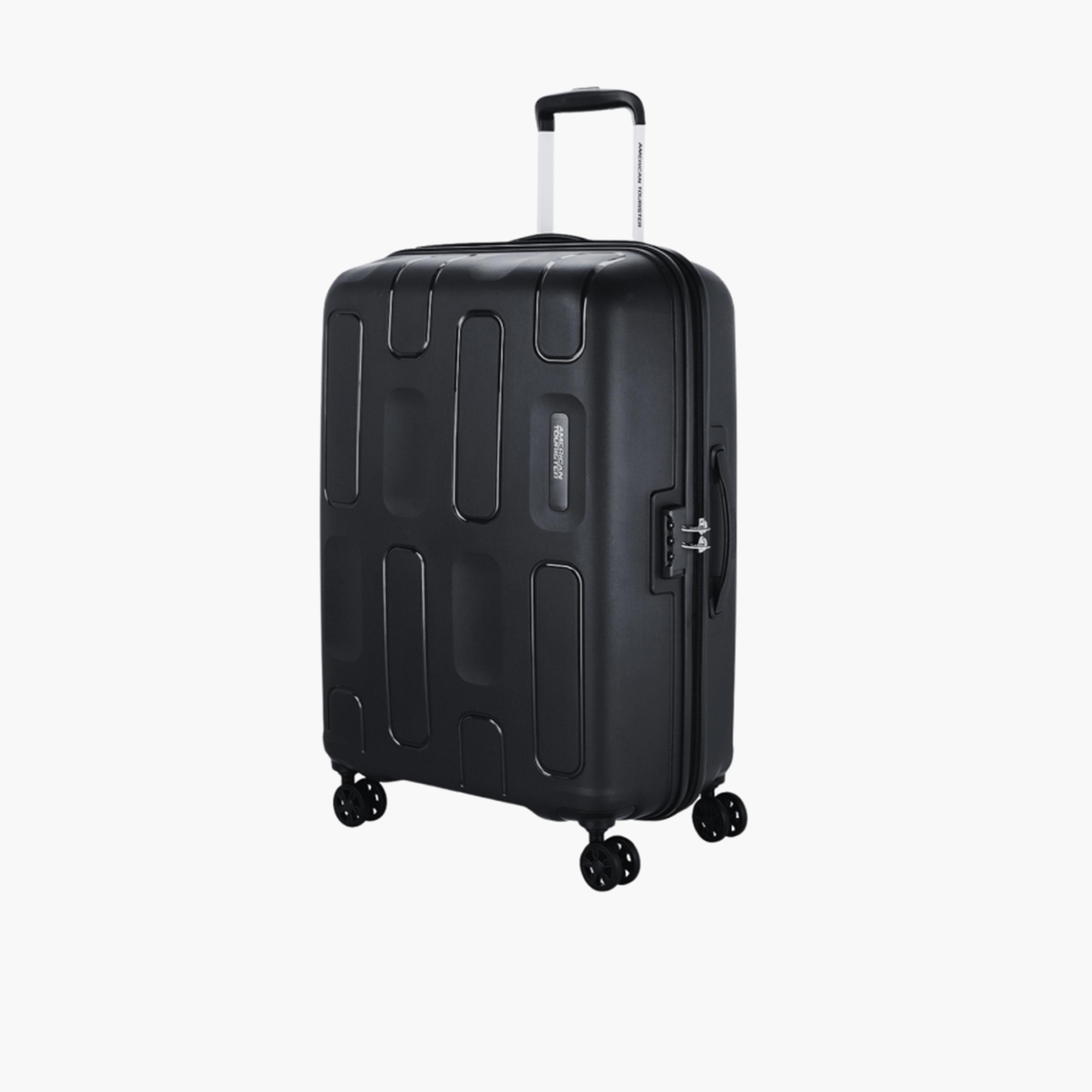 American Tourister Ellipso 79 CM Large Check-in Polypropylene Hard Sided 4-Wheeler Spinner Trolley Bag with TSA Combination Lock-travel-luggagesandbags-luggage-image-1