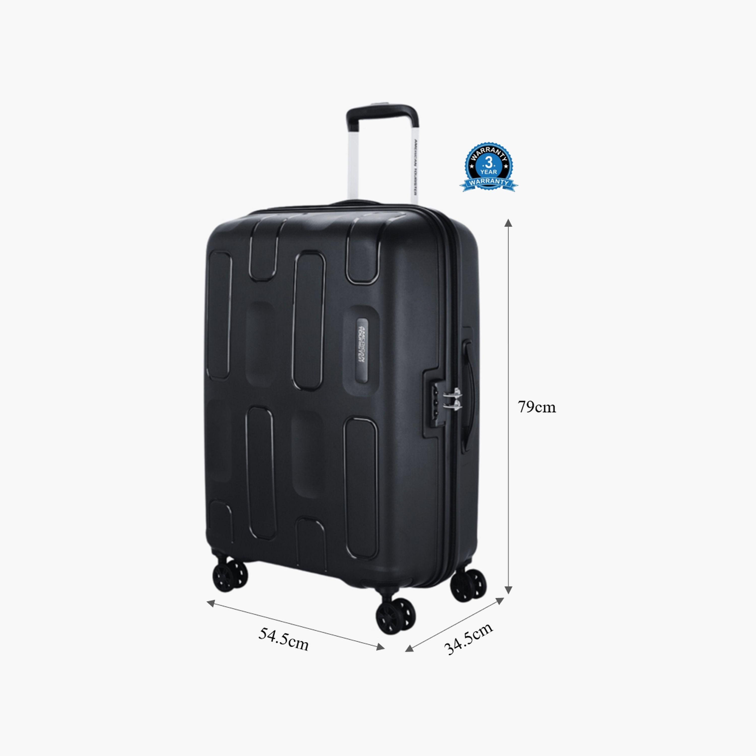 American Tourister Ellipso 79 CM Large Check-in Polypropylene Hard Sided 4-Wheeler Spinner Trolley Bag with TSA Combination Lock-travel-luggagesandbags-luggage-image-2