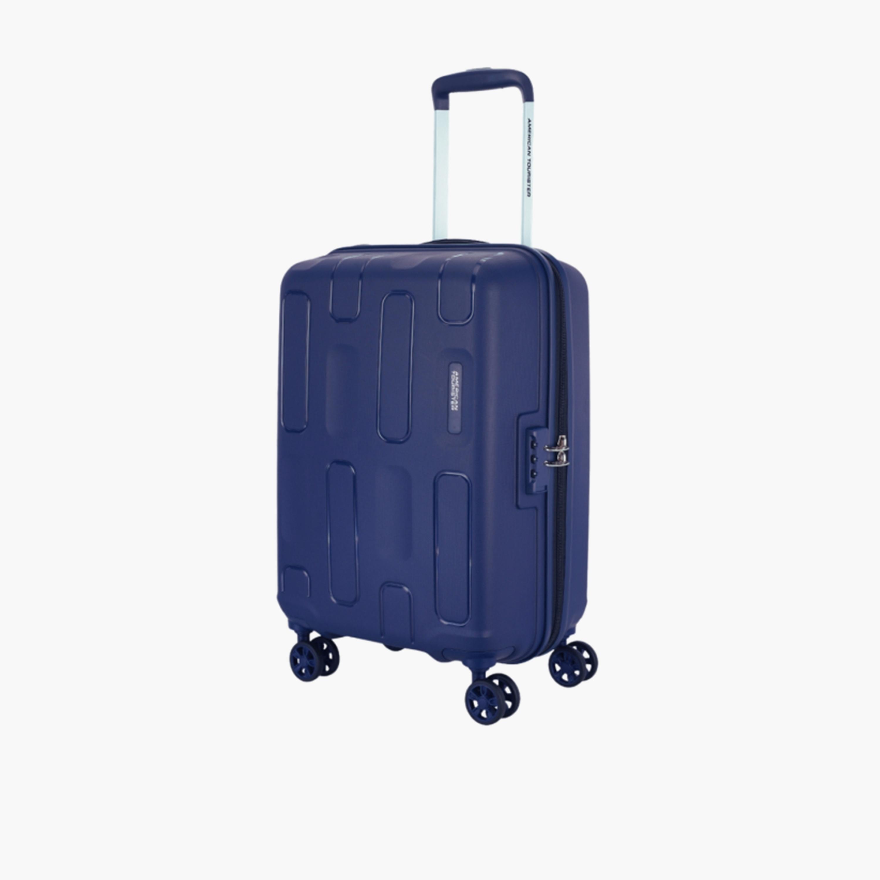 American Tourister Ellipso 55 CM Small Cabin Polypropylene Hard Sided 4-Wheeler Spinner Trolley Bag with TSA Combination Lock-travel-luggagesandbags-luggage-image-1