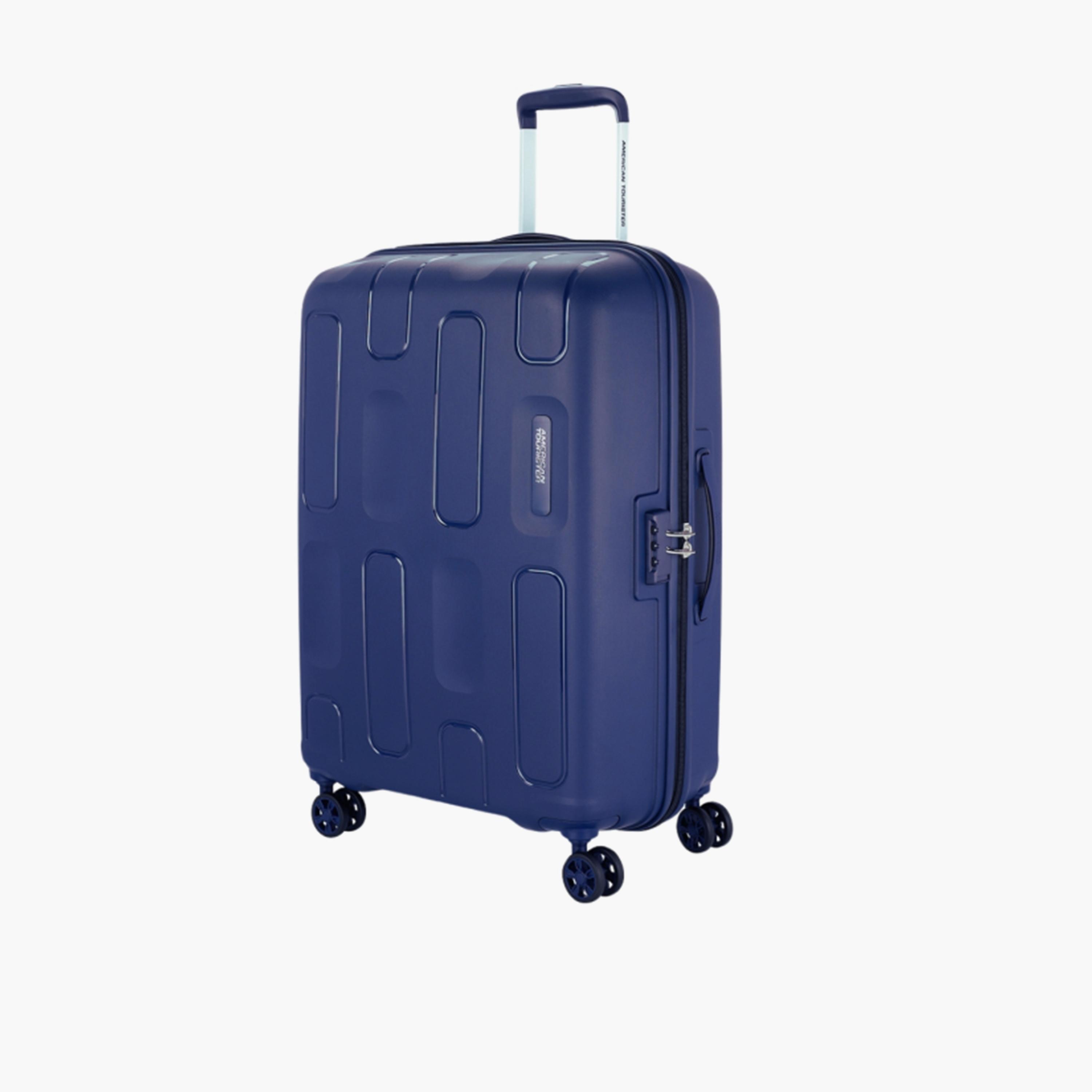 American Tourister Ellipso 68 CM Medium Check-in Polypropylene Hard Sided 4-Wheeler Spinner Trolley Bag with TSA Combination Lock-travel-luggagesandbags-luggage-image-1