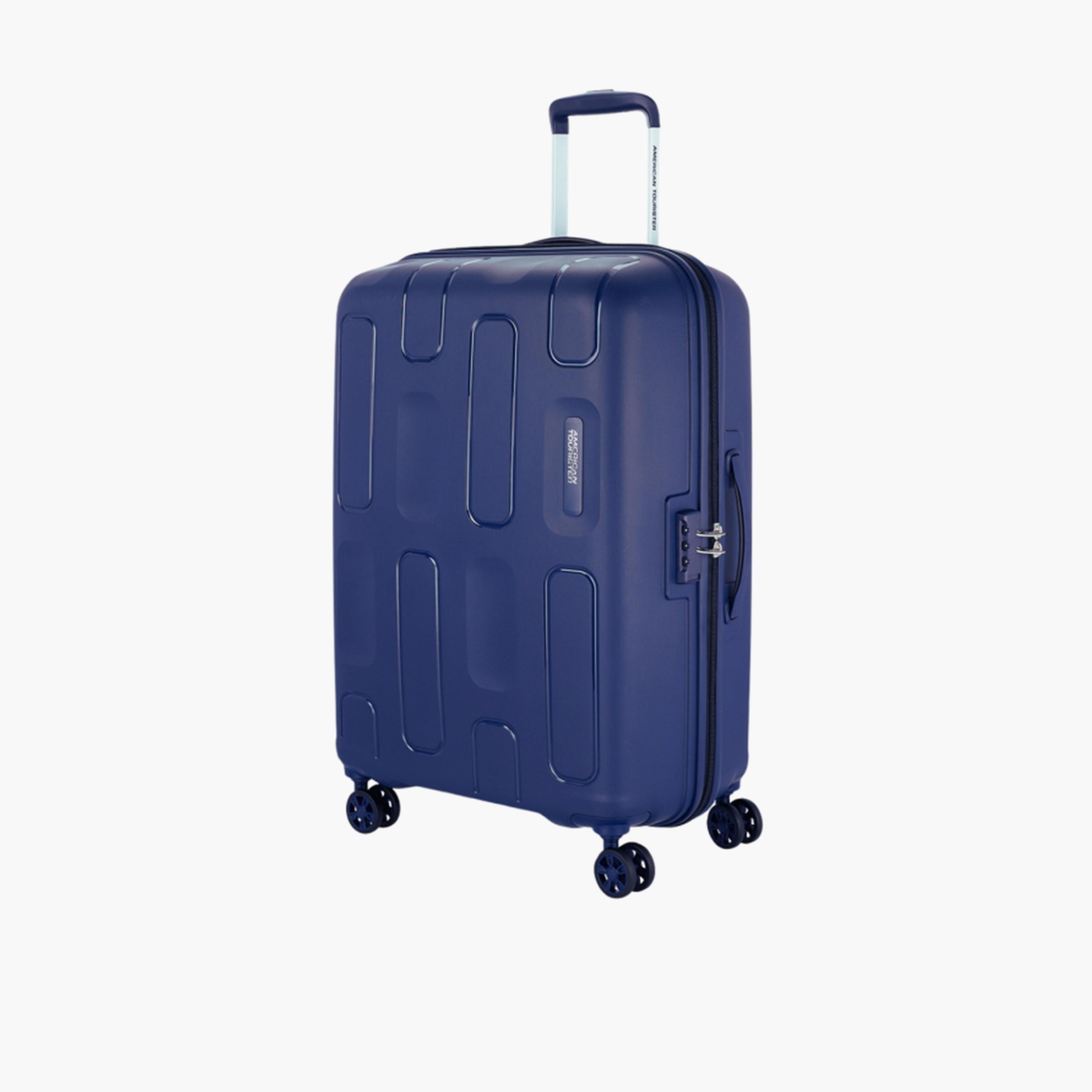 American Tourister Ellipso 79 CM Large Check-in Polypropylene Hard Sided 4-Wheeler Spinner Trolley Bag with TSA Combination Lock-travel-luggagesandbags-luggage-image-1