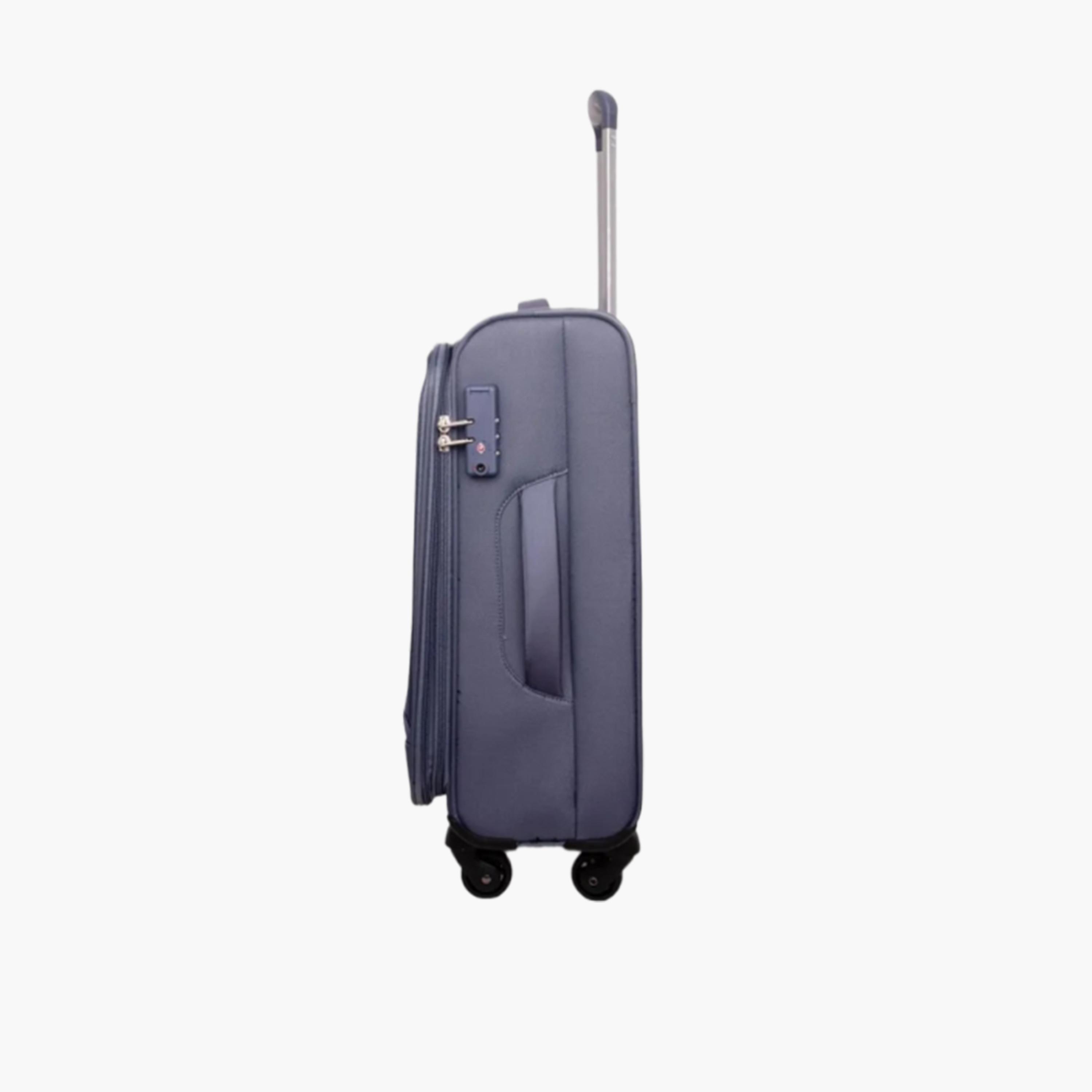 American Tourister Marina 70 CM Medium Check-in Polyester Soft Sided 4-Wheeler Spinner Trolley Bag with TSA Combination Lock-travel-luggagesandbags-luggage-image-6