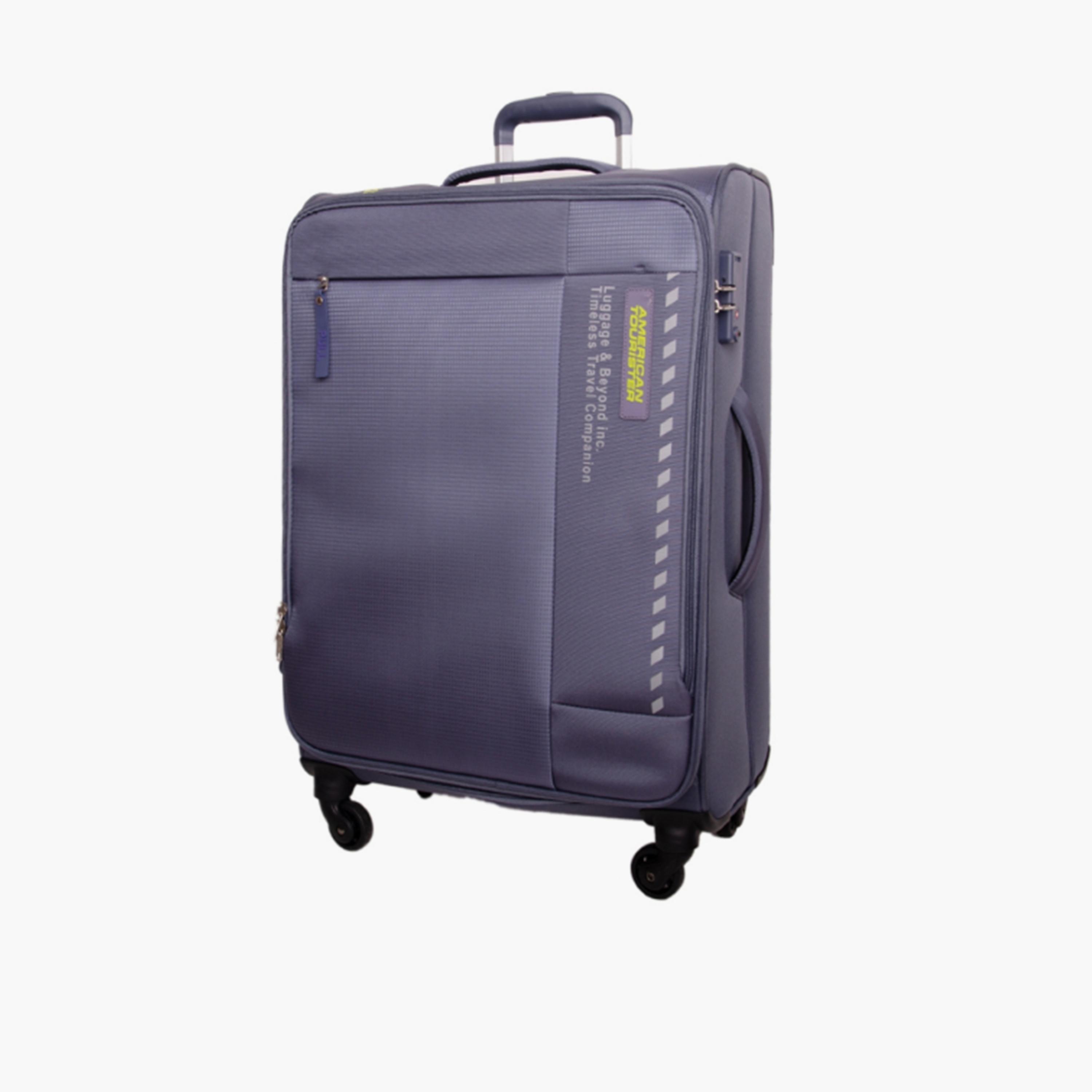 American Tourister Marina 81 CM Large Check-in Polyester Soft Sided 4-Wheeler Spinner Trolley Bag with TSA Combination Lock-travel-luggagesandbags-luggage-image-1