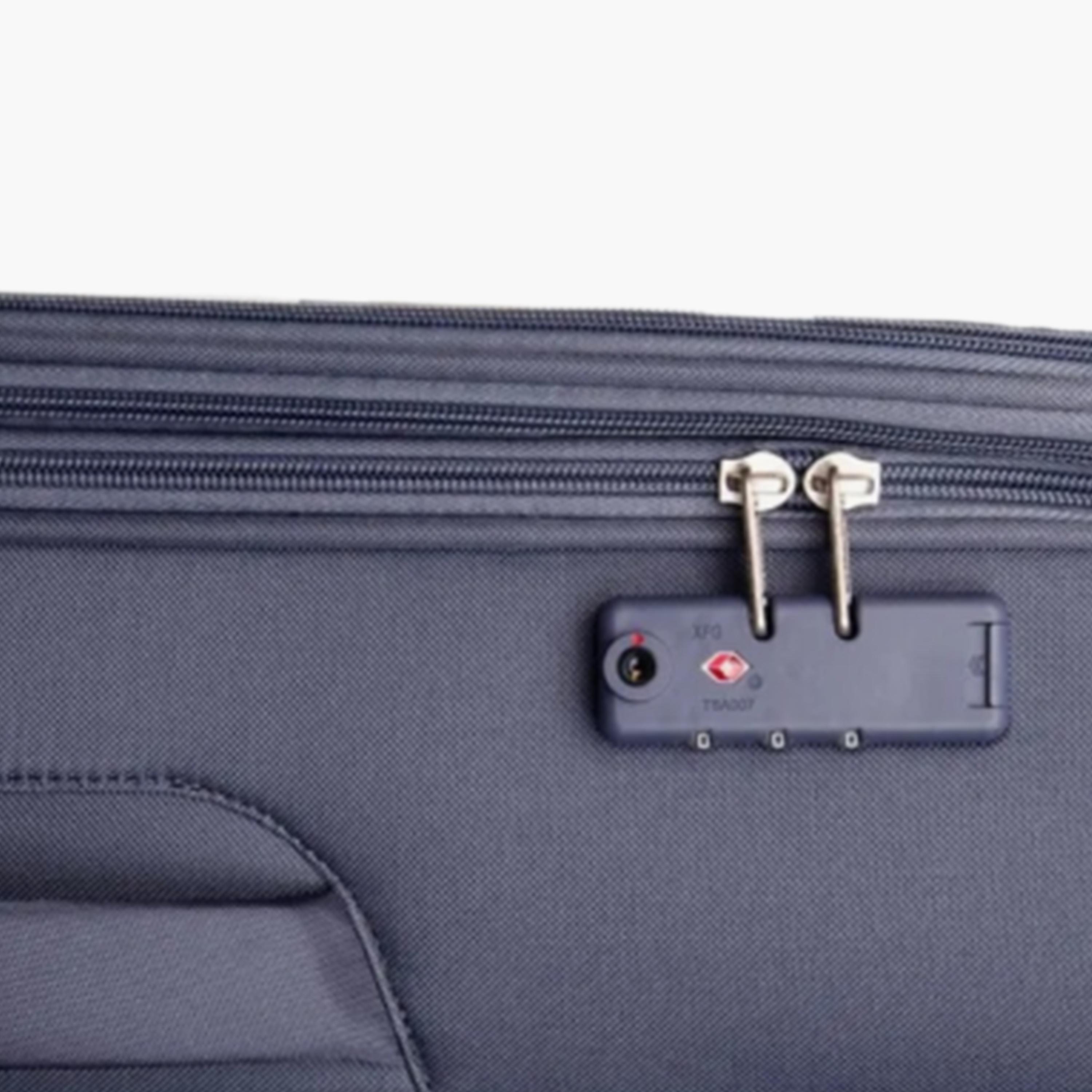 American Tourister Marina 81 CM Large Check-in Polyester Soft Sided 4-Wheeler Spinner Trolley Bag with TSA Combination Lock-travel-luggagesandbags-luggage-image-7