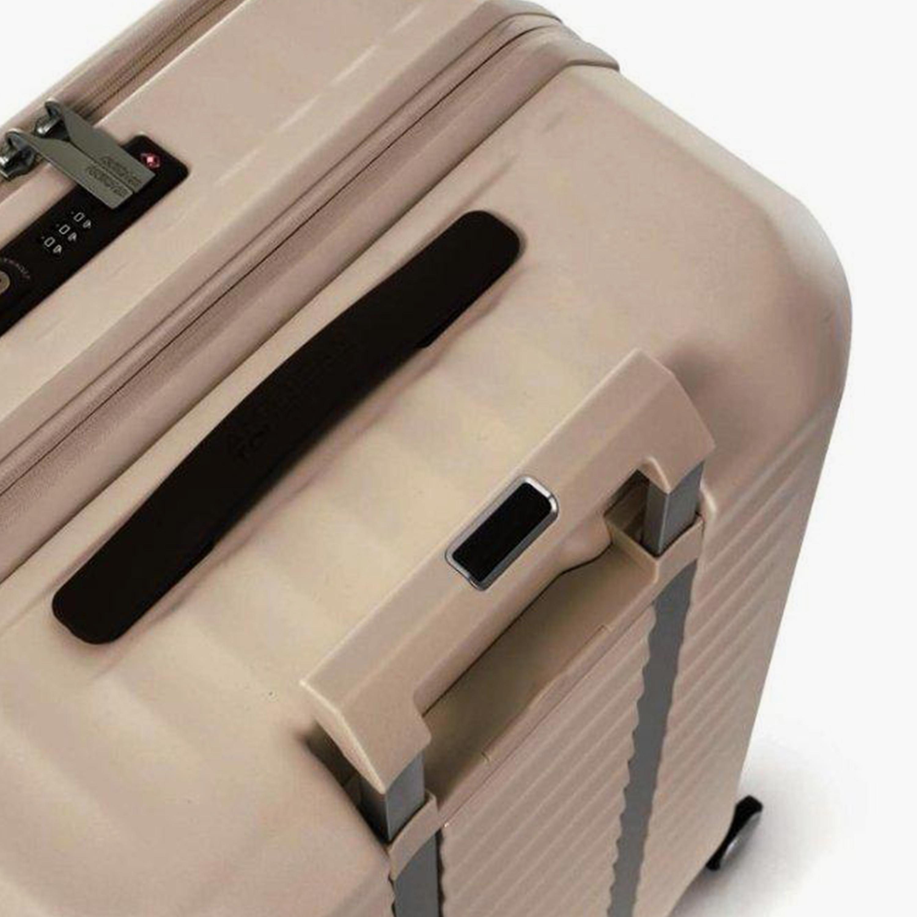 American Tourister Frontec 79 CM Large Check-in Polycarbonate with ABS Hard Sided 4-Wheeler Spinner Trolley Bag with TSA Combination Lock-travel-luggagesandbags-luggage-image-7