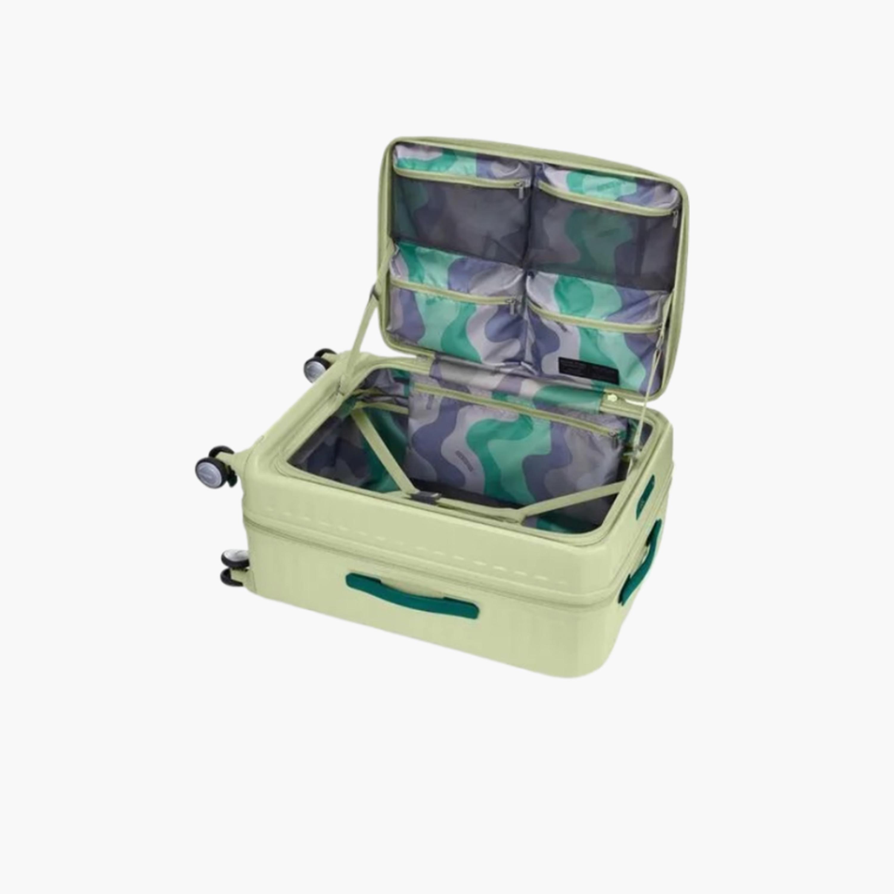 American Tourister Frontec 68 CM Medium Check-in Polycarbonate with ABS Hard Sided 4-Wheeler Spinner Trolley Bag with TSA Combination Lock-travel-luggagesandbags-luggage-image-6