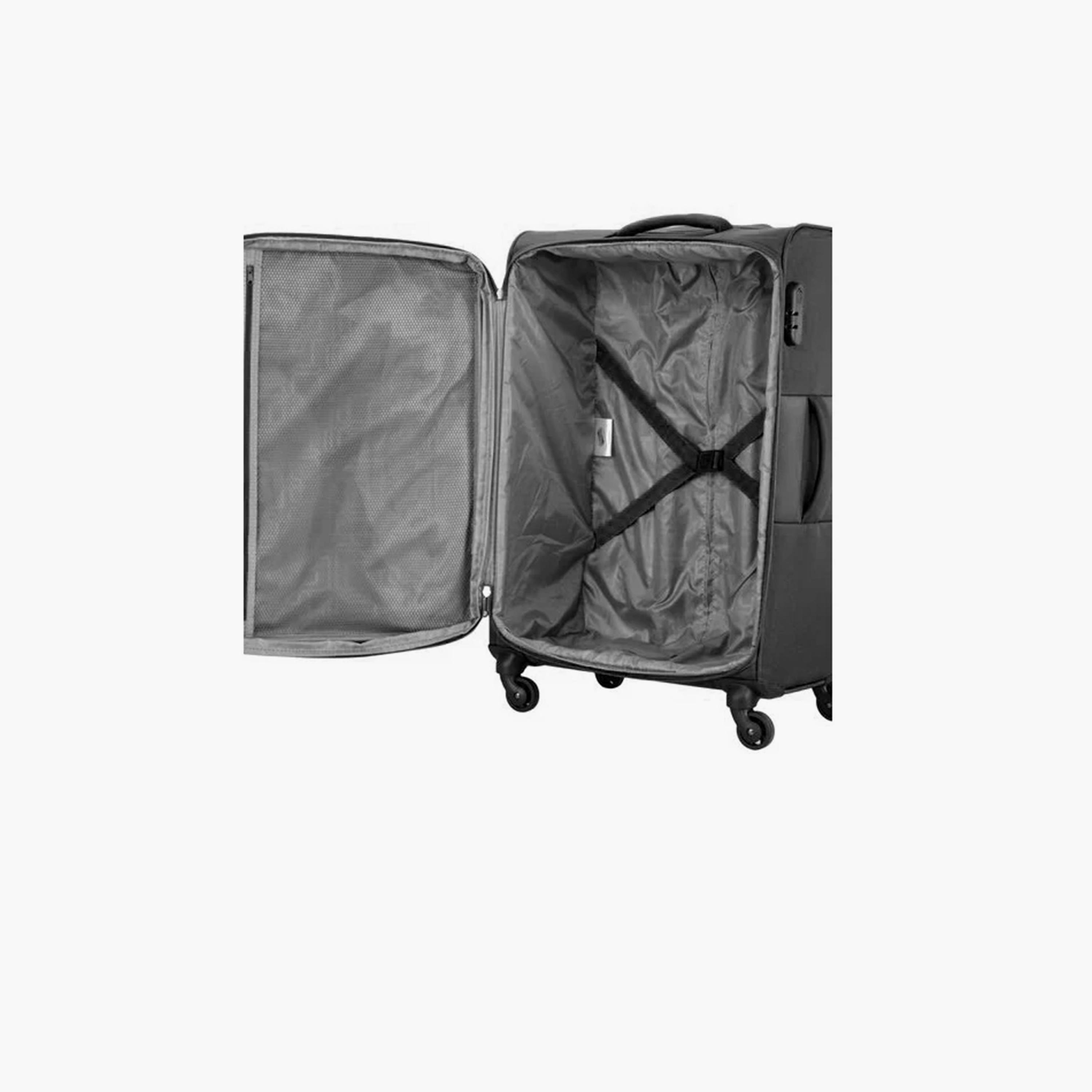 American Tourister Duncan Set of 3 Polyester Soft Sided 4-Wheeler Spinner Trolley Bag with 3-digit combination lock-travel-luggagesandbags-luggage-image-6