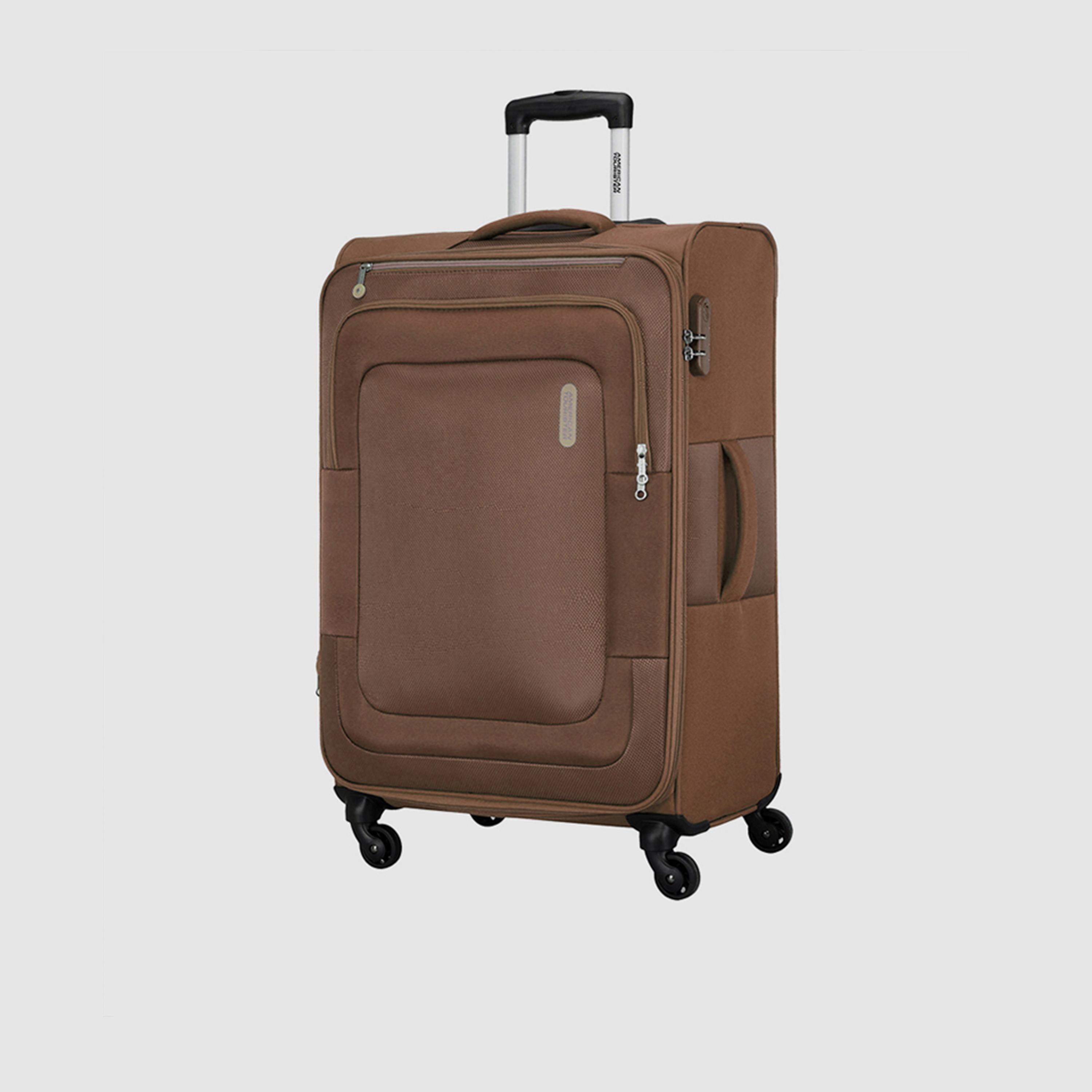 American Tourister Duncan Set of 3 Polyester Soft Sided 4-Wheeler Spinner Trolley Bag with 3-digit combination lock-travel-luggagesandbags-luggage-image-4