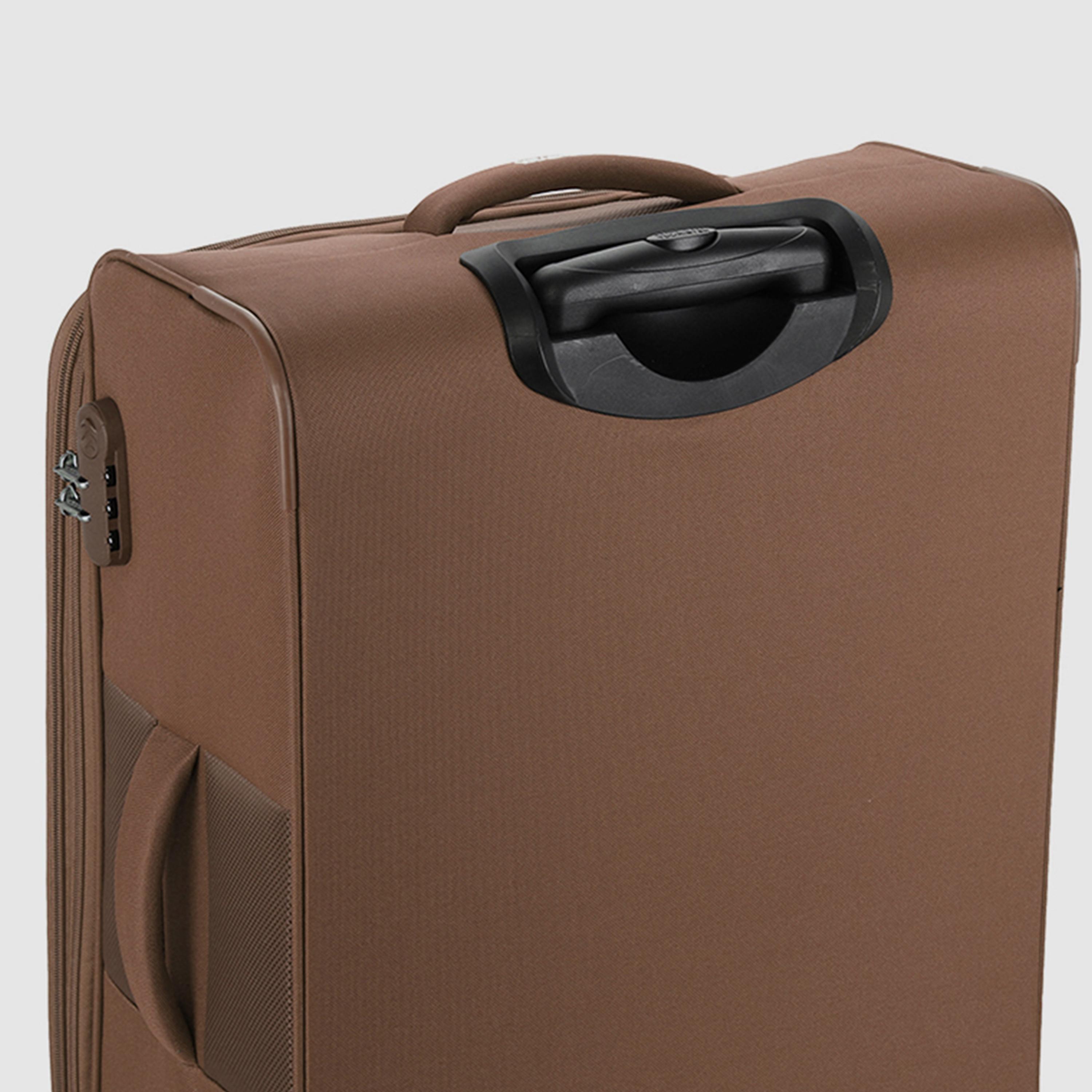 American Tourister Duncan Set of 3 Polyester Soft Sided 4-Wheeler Spinner Trolley Bag with 3-digit combination lock-travel-luggagesandbags-luggage-image-7