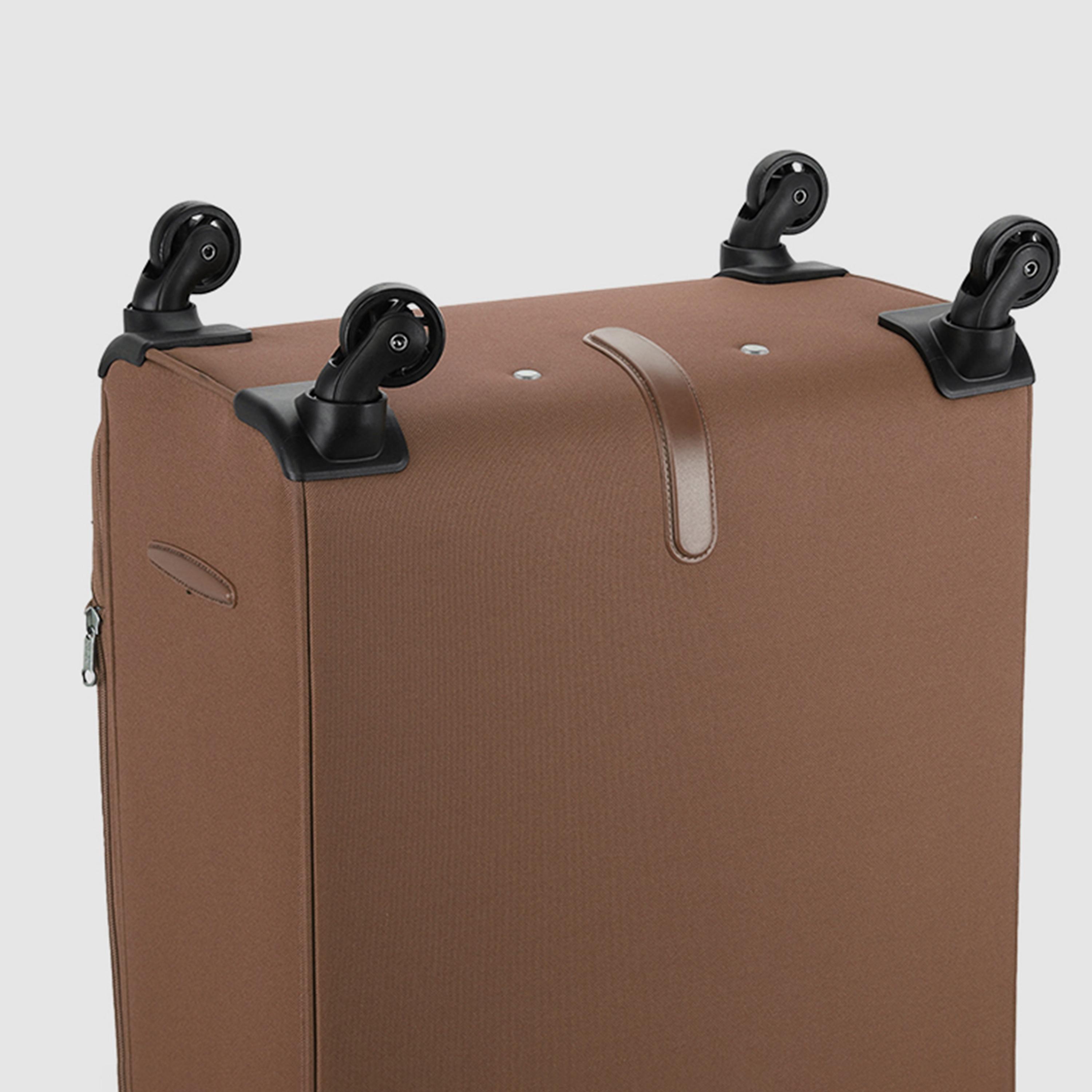 American Tourister Duncan Set of 3 Polyester Soft Sided 4-Wheeler Spinner Trolley Bag with 3-digit combination lock-travel-luggagesandbags-luggage-image-8