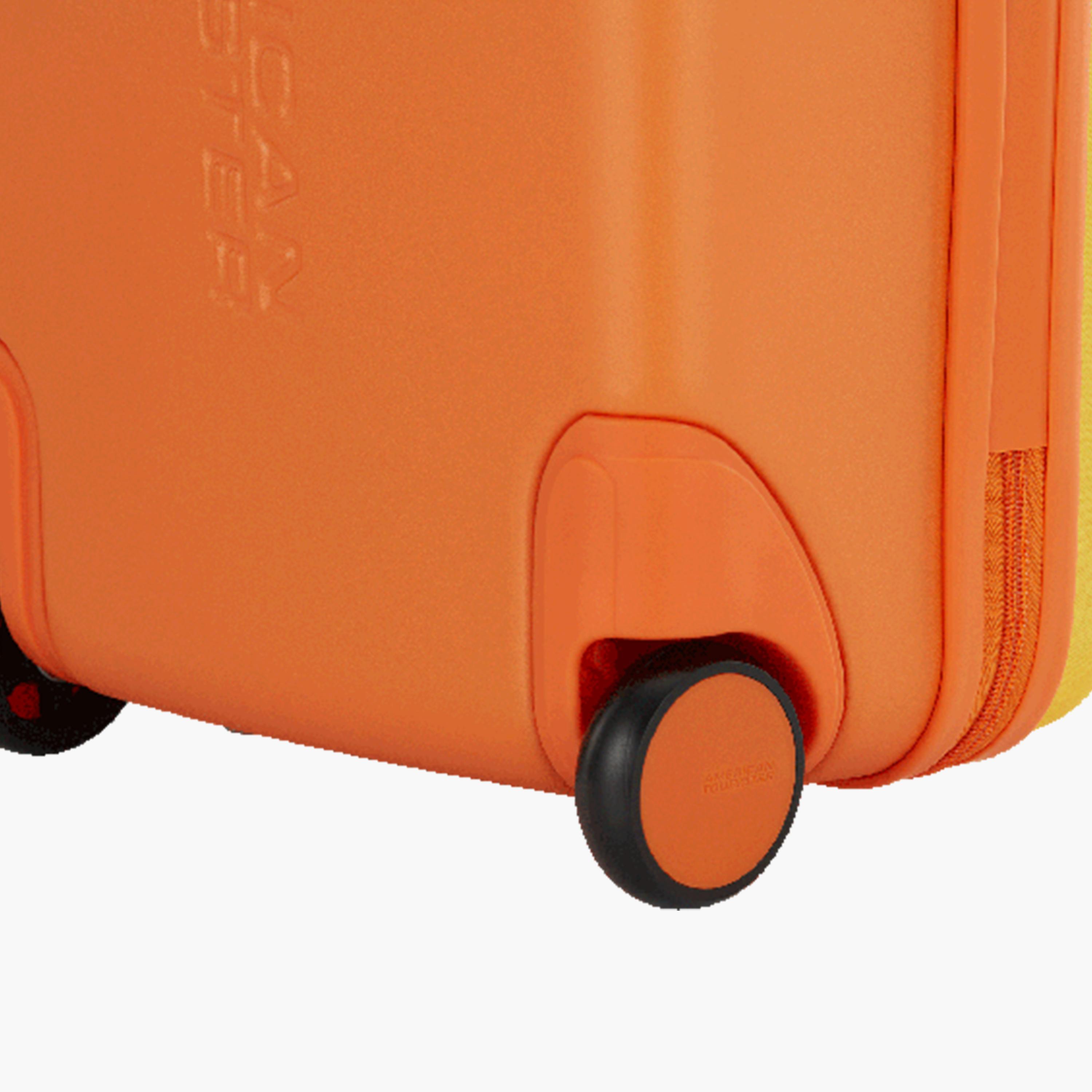 American Tourister Kiztopia 47 CM Small Cabin Plastic Hard Sided 2-Wheeler Spinner Trolley Bag with TSA lock-travel-kidstrolleyandbags-image-7