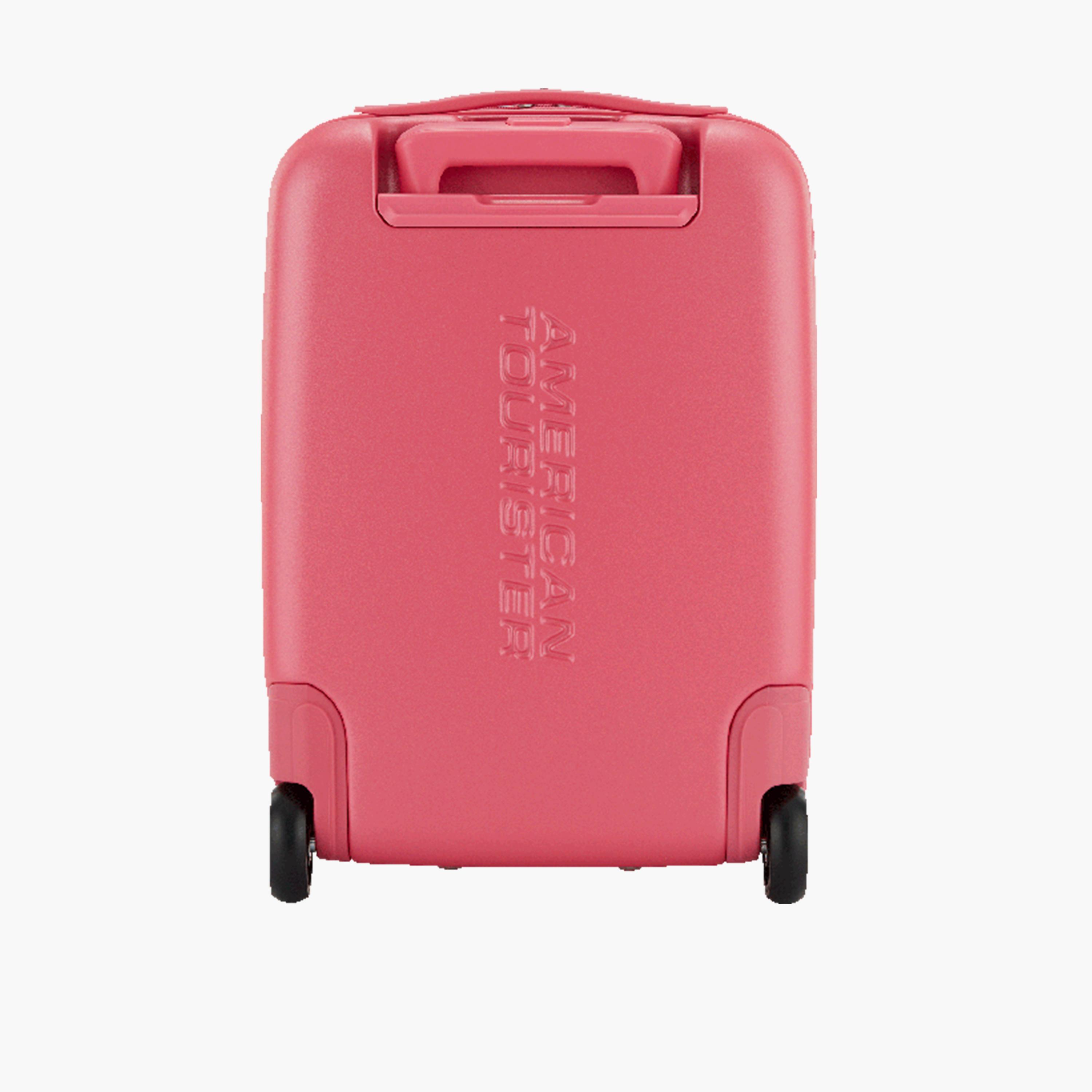 American Tourister Kiztopia 47 CM Small Cabin Plastic Hard Sided 2-Wheeler Spinner Trolley Bag with TSA lock-travel-kidstrolleyandbags-image-5