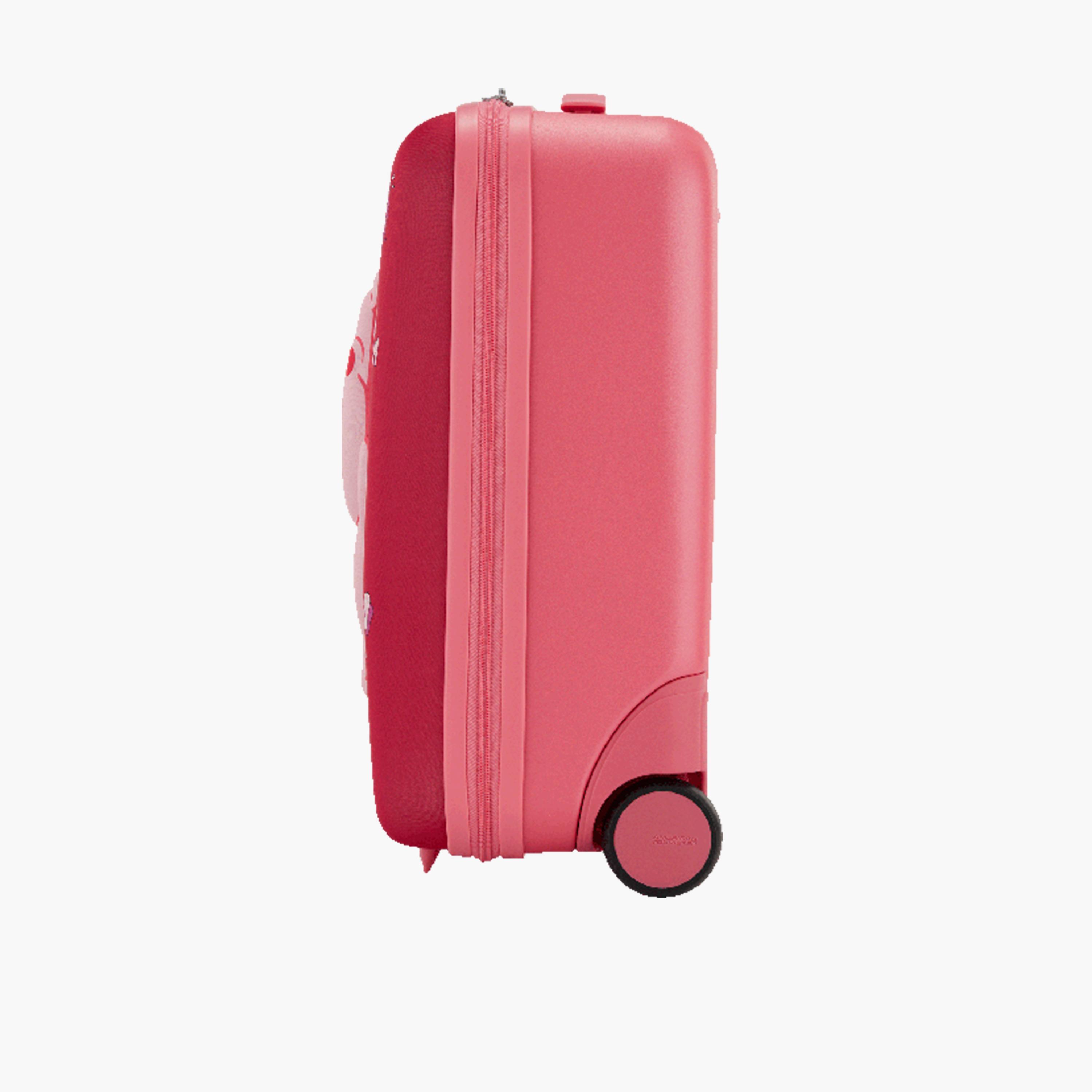 American Tourister Kiztopia 47 CM Small Cabin Plastic Hard Sided 2-Wheeler Spinner Trolley Bag with TSA lock-travel-kidstrolleyandbags-image-6