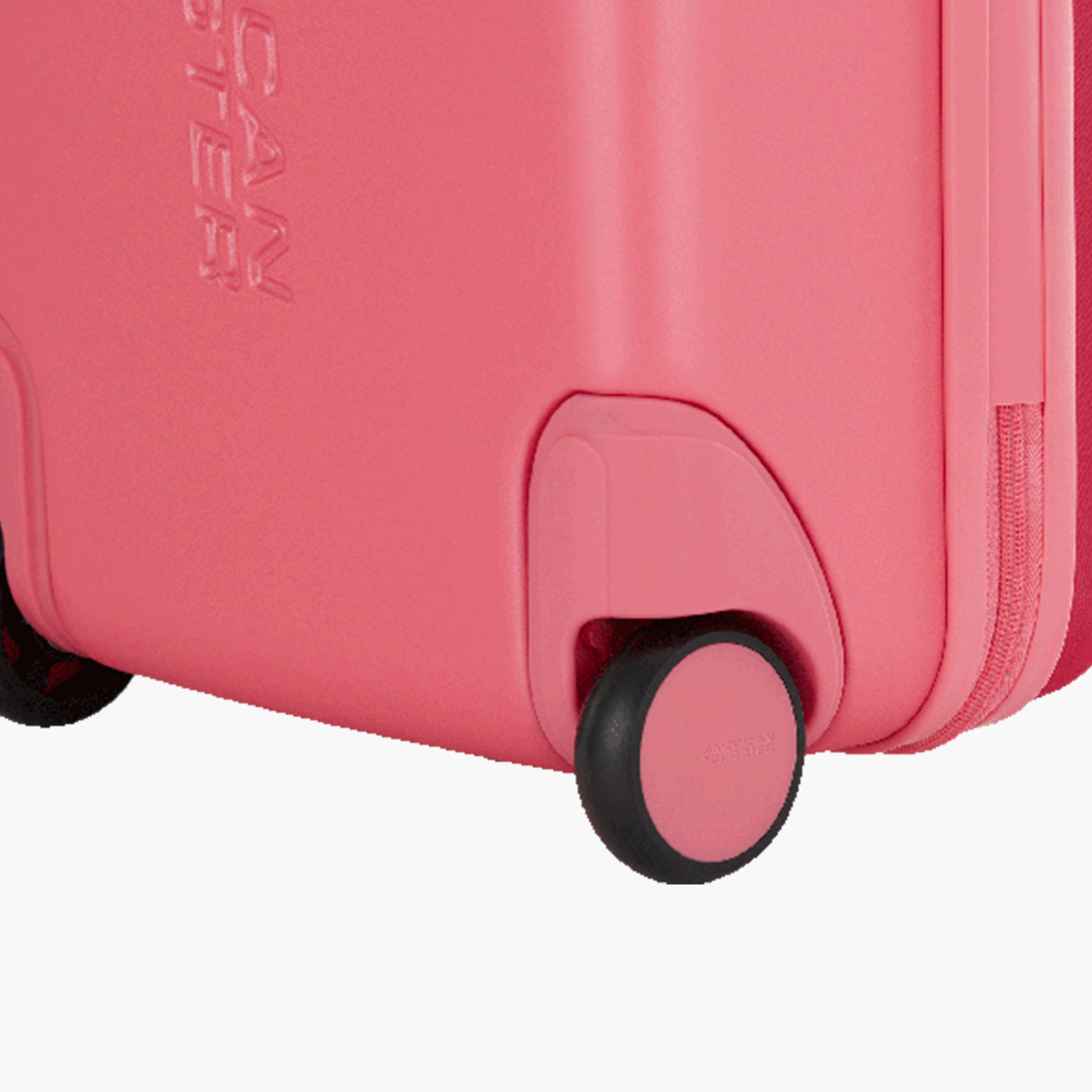 American Tourister Kiztopia 47 CM Small Cabin Plastic Hard Sided 2-Wheeler Spinner Trolley Bag with TSA lock-travel-kidstrolleyandbags-image-8