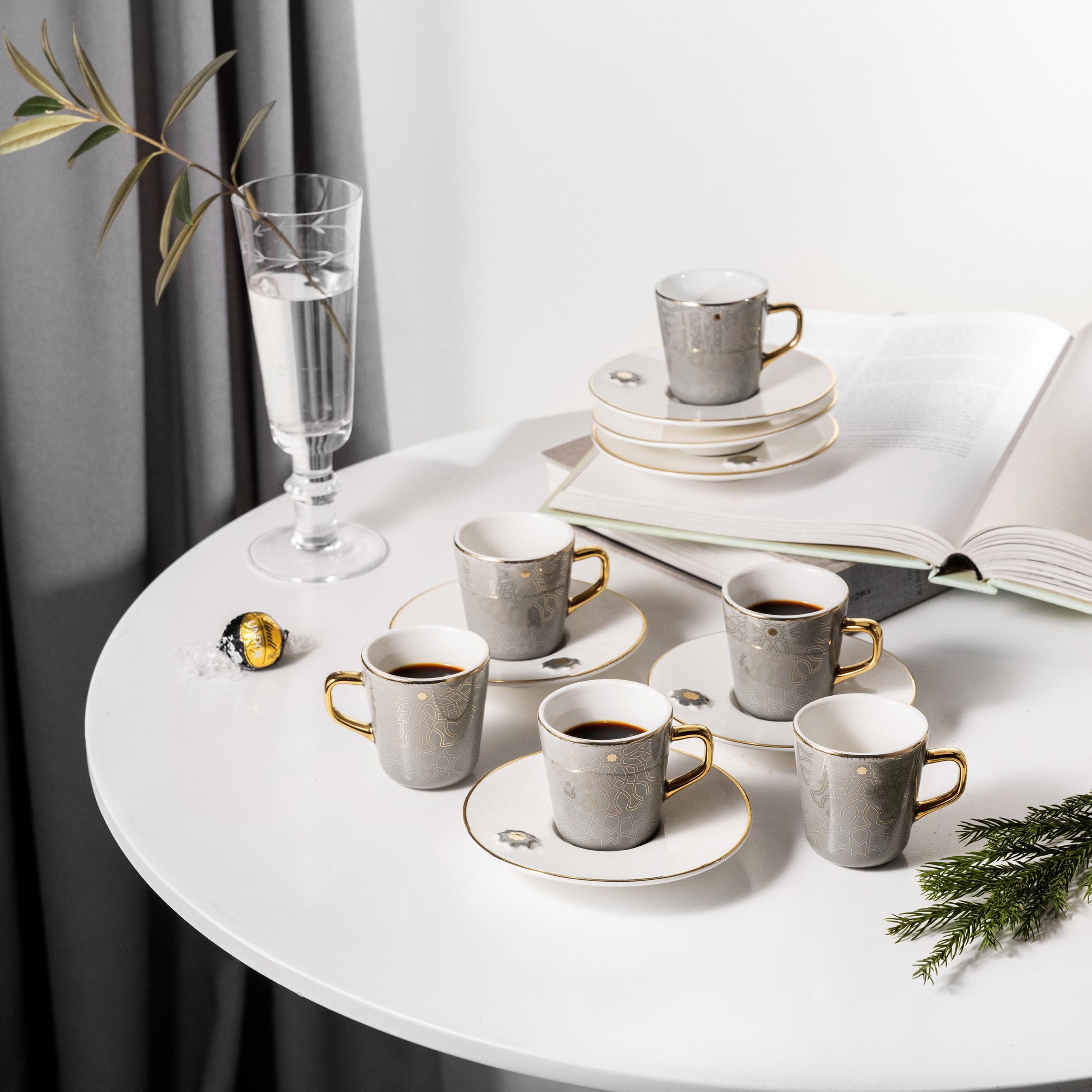 Asalah 6-Piece Coffee Cup and Saucer Set-household-dining-teaandcoffee-teaandcoffeesets-image-1
