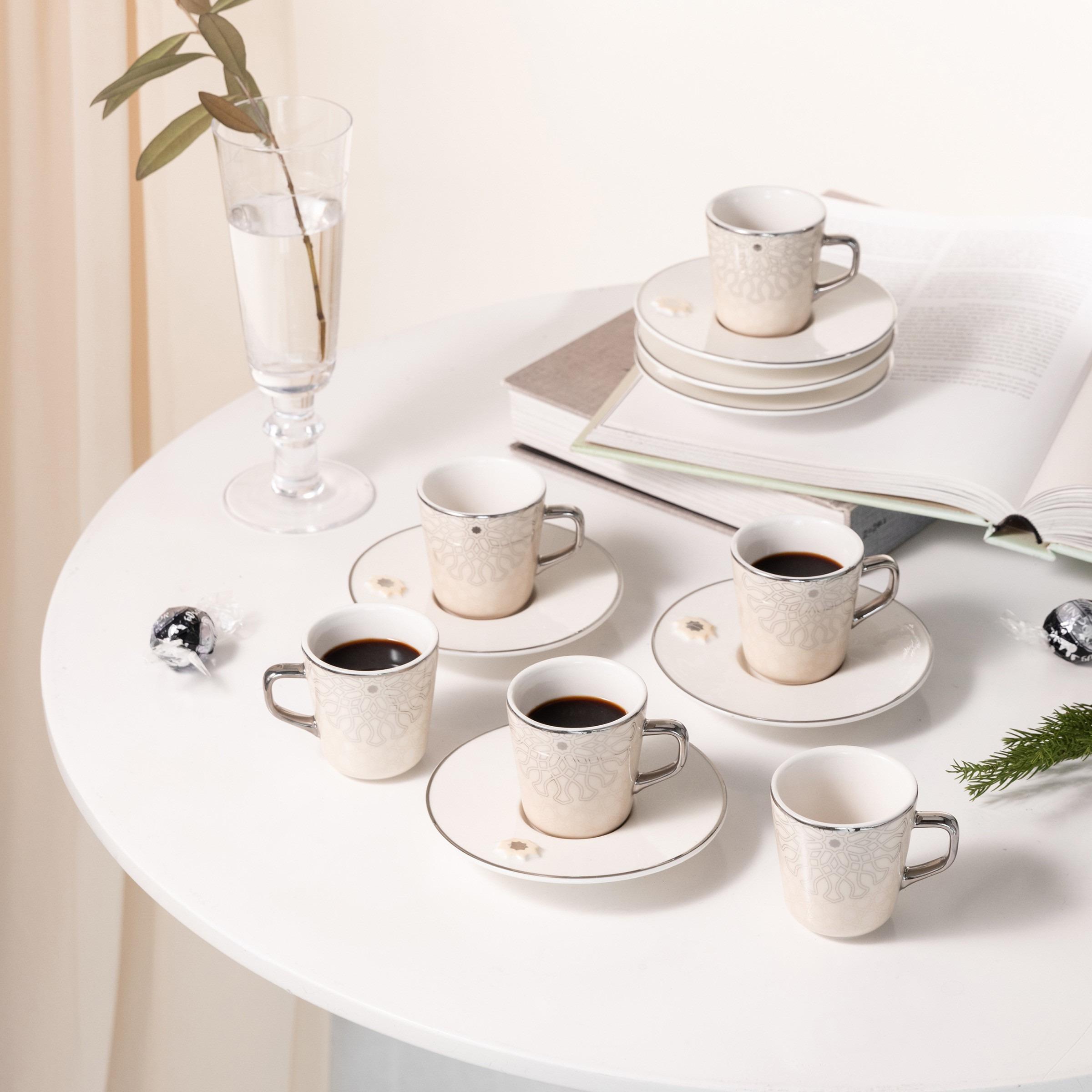 Asalah 6-Piece Coffee Cup and Saucer Set-household-dining-teaandcoffee-teaandcoffeesets-image-1